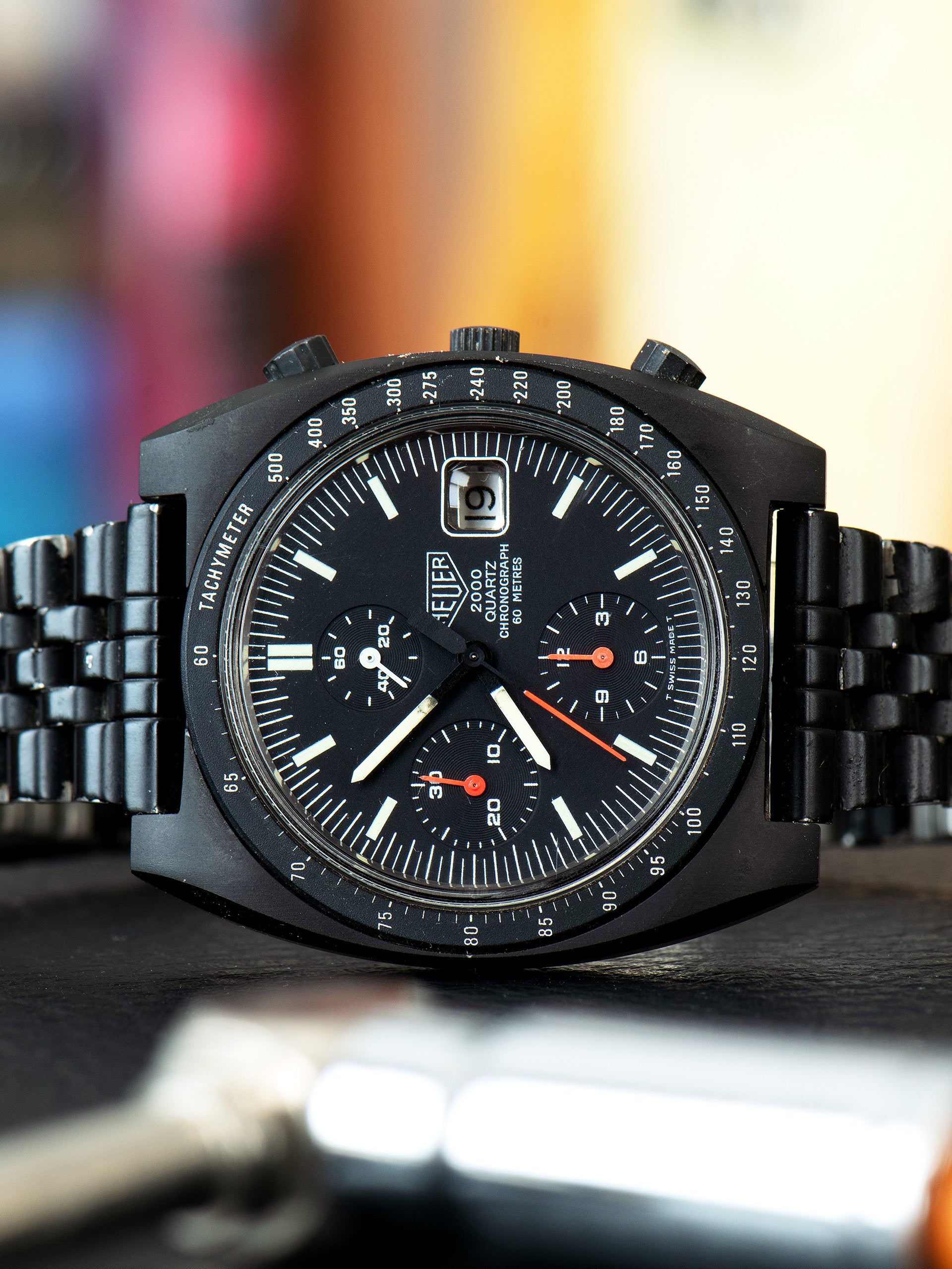 1980s Heuer 2000 Quartz Chronograph 283 306-1) - Main Image