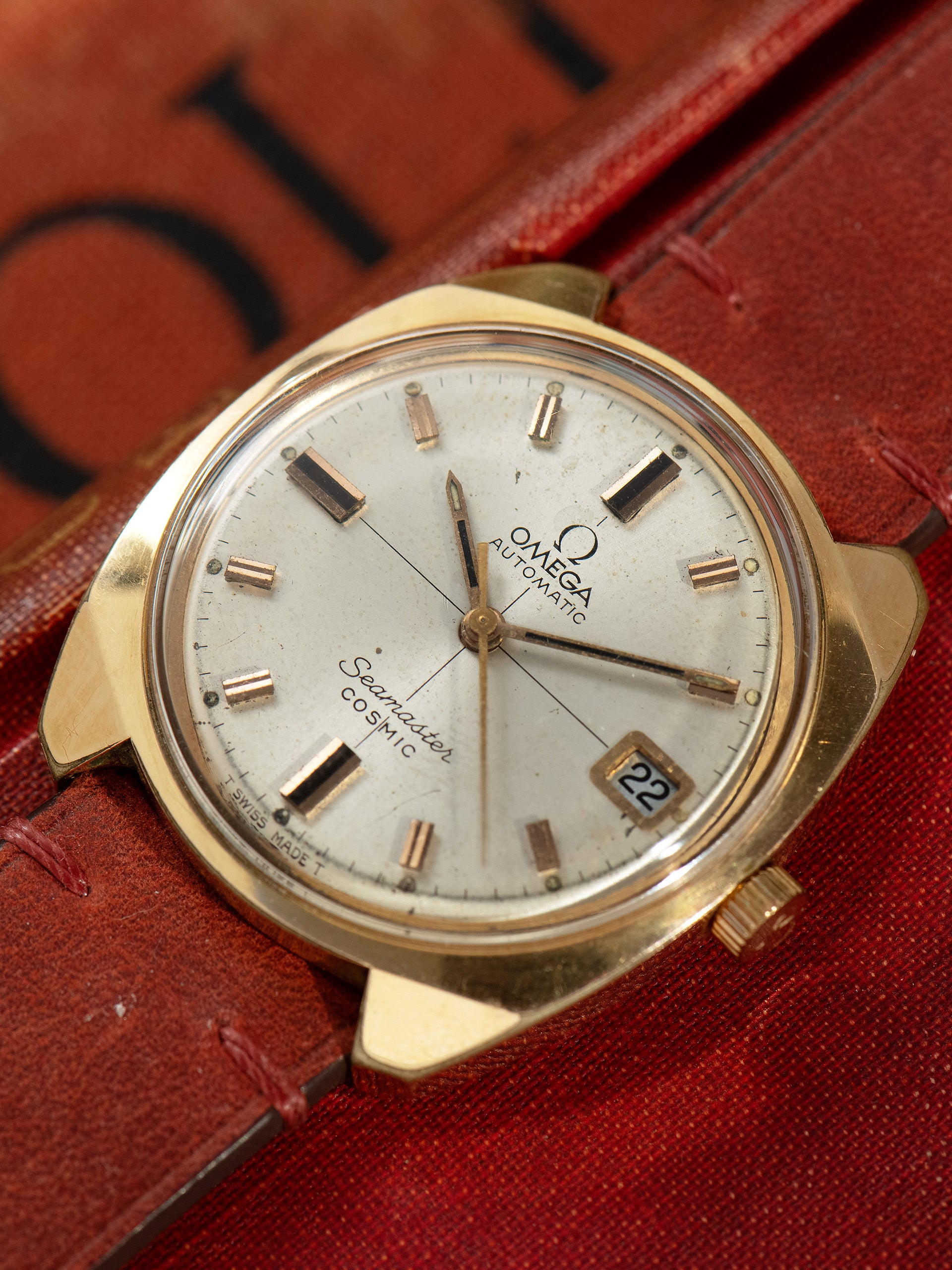 1970s Omega Seamaster Cosmic Gold-Plated (Ref. 166.022) 