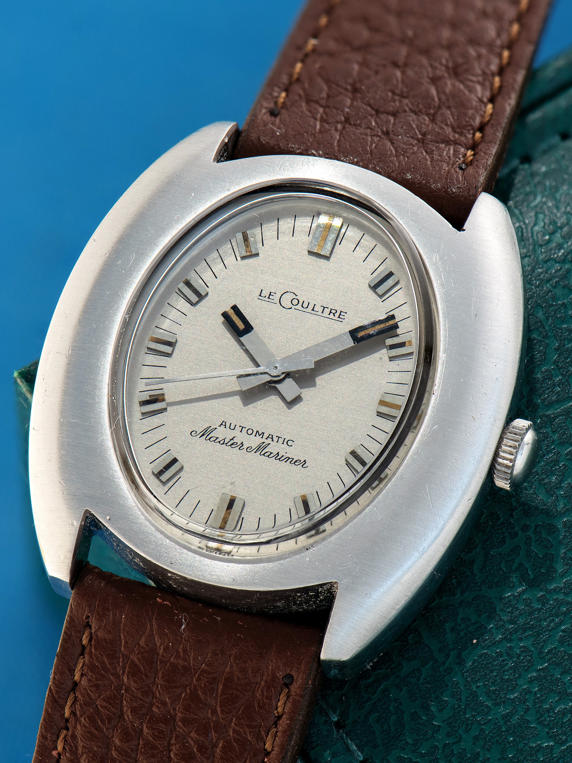 1970s LeCoultre Master Mariner Automatic (Ref. E 569) Silver Dial
