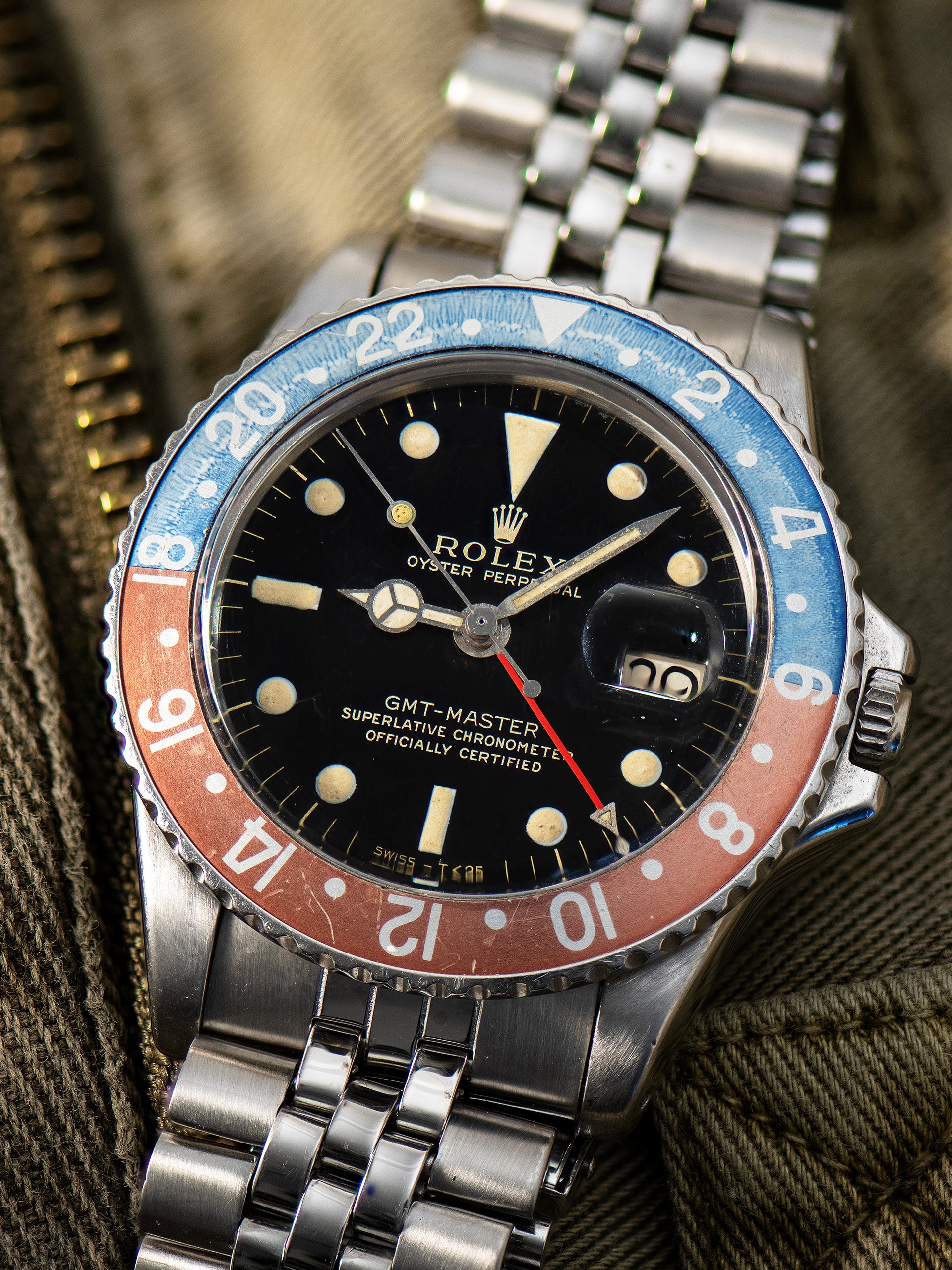 ROLEX ロレックス 1965年 GMT-MASTER GMTマスター 腕時計 フランス