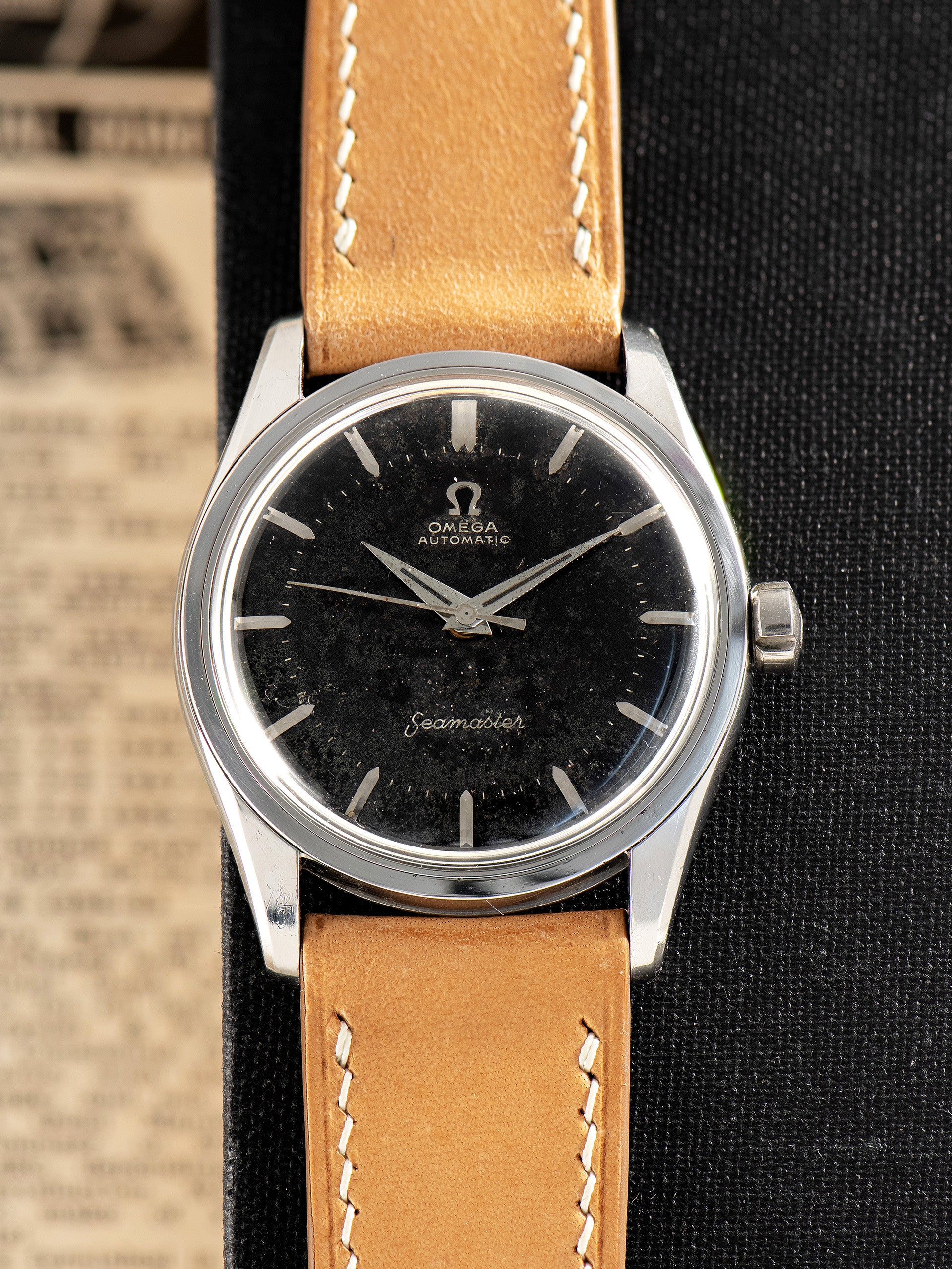 1954 Omega Seamaster Automatic (Ref. 2869 1SC) 'Cal. 500' Black Gilt D