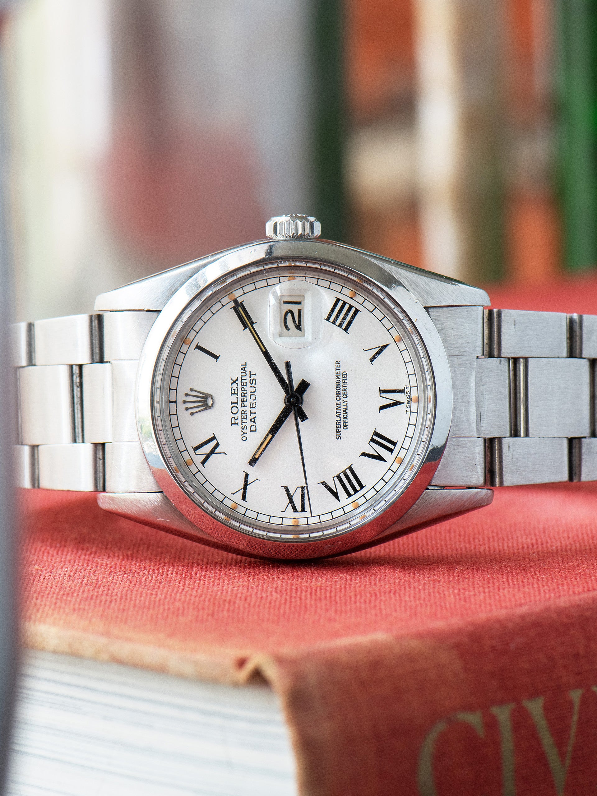 1978 Rolex Datejust (Ref. 16000) White 