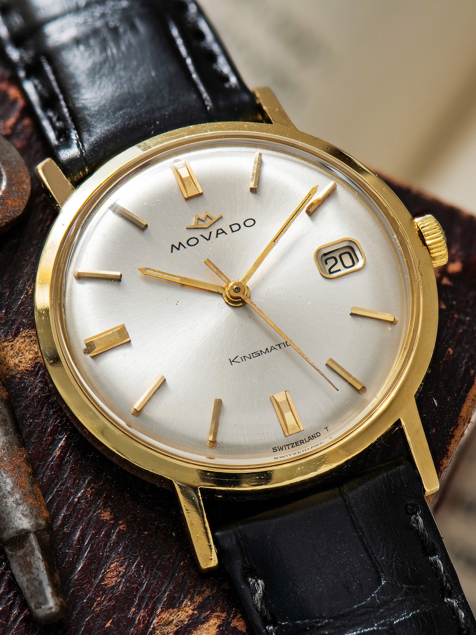1960s Movado Kingmatic Sub-Sea 18K YG (Ref. 5261)