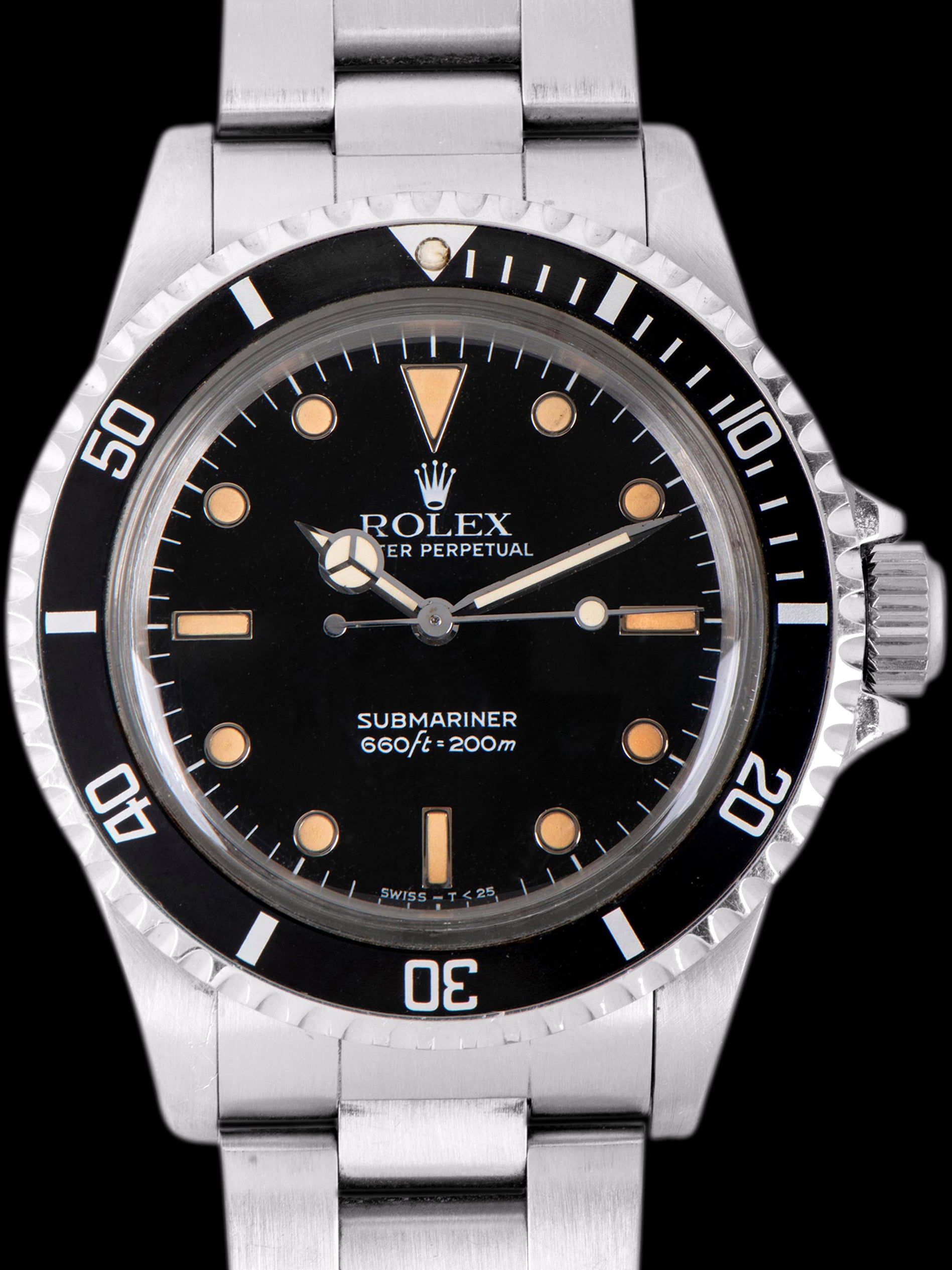 *Unpolished* 1987 Rolex Submariner (Ref. 5513) "Frozen Dial"