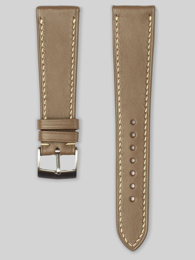 Buttero Leather Watch Strap - Taupe