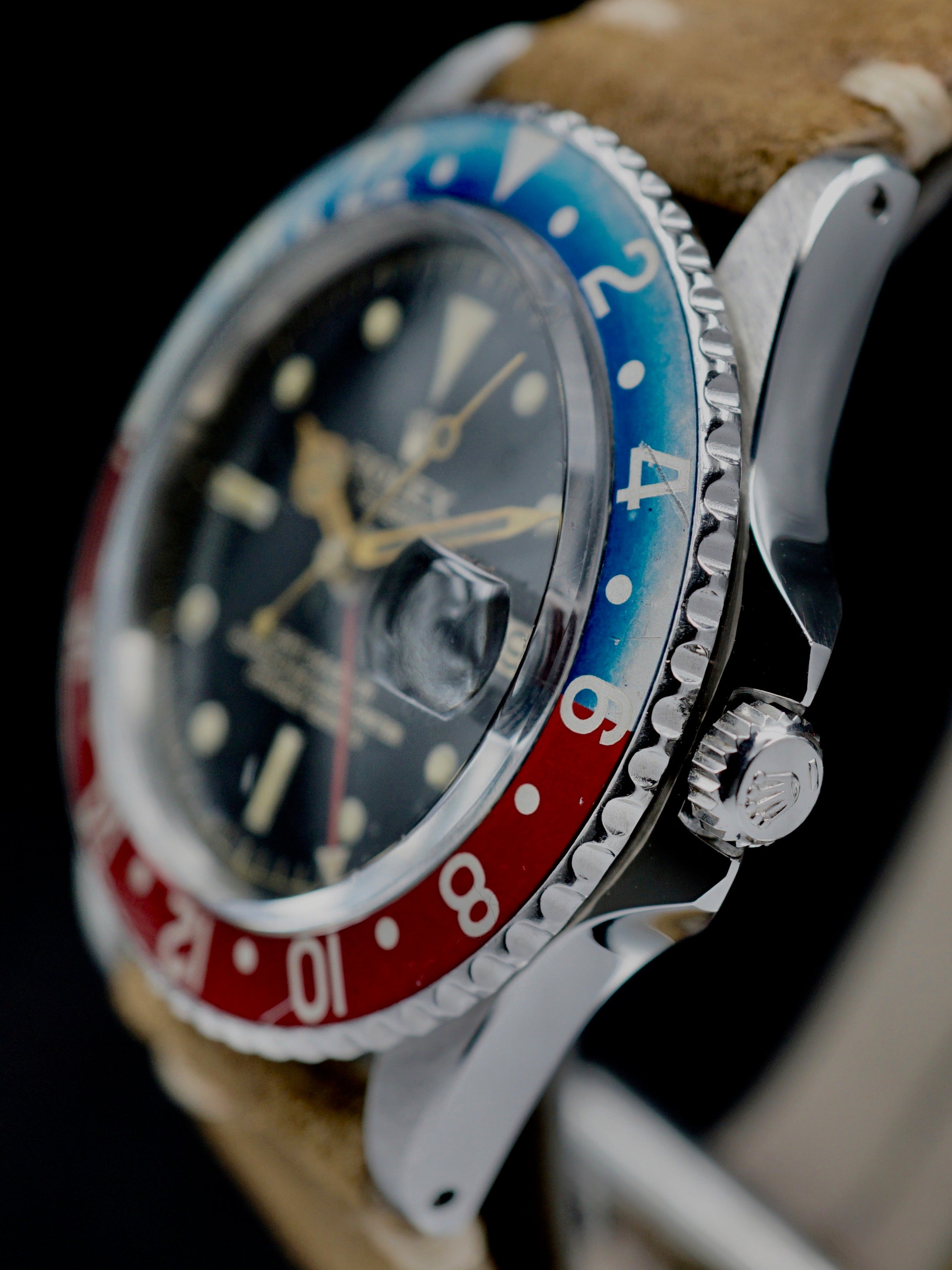 1960 Rolex GMT Master (Ref. 1675) GILT Chapter Ring Dial w/ PCG