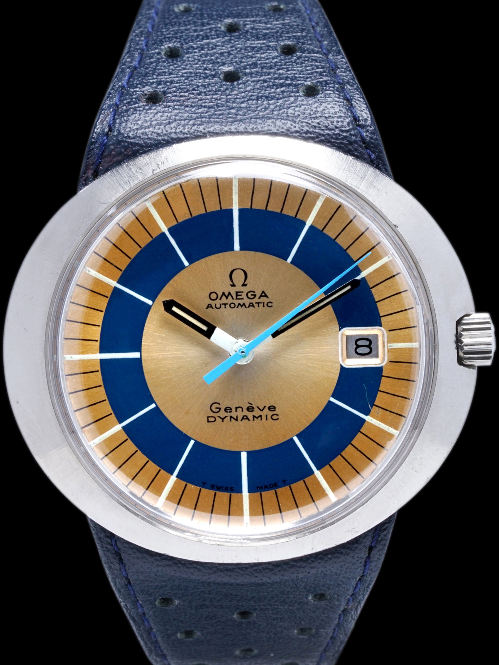 1970 Omega Geneve Dynamic Ref. 166.039 W Original Strap Buckle