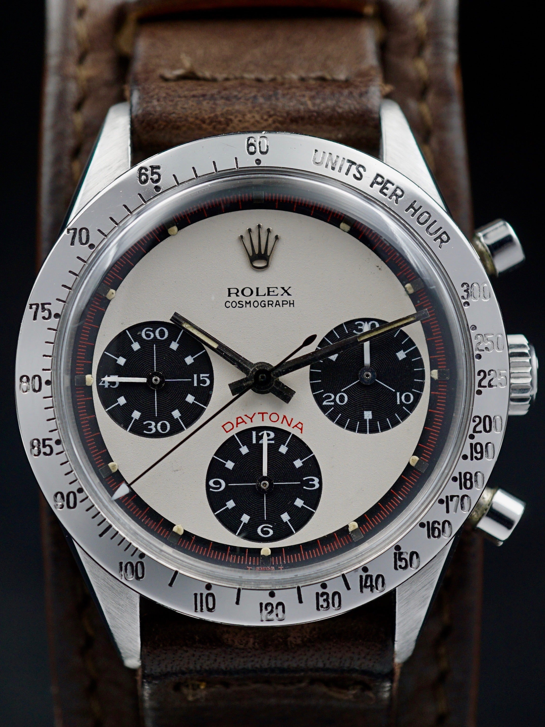Rolex 6239 Black Strap Vintage Rolex Rolex Daytona Exotic Dial