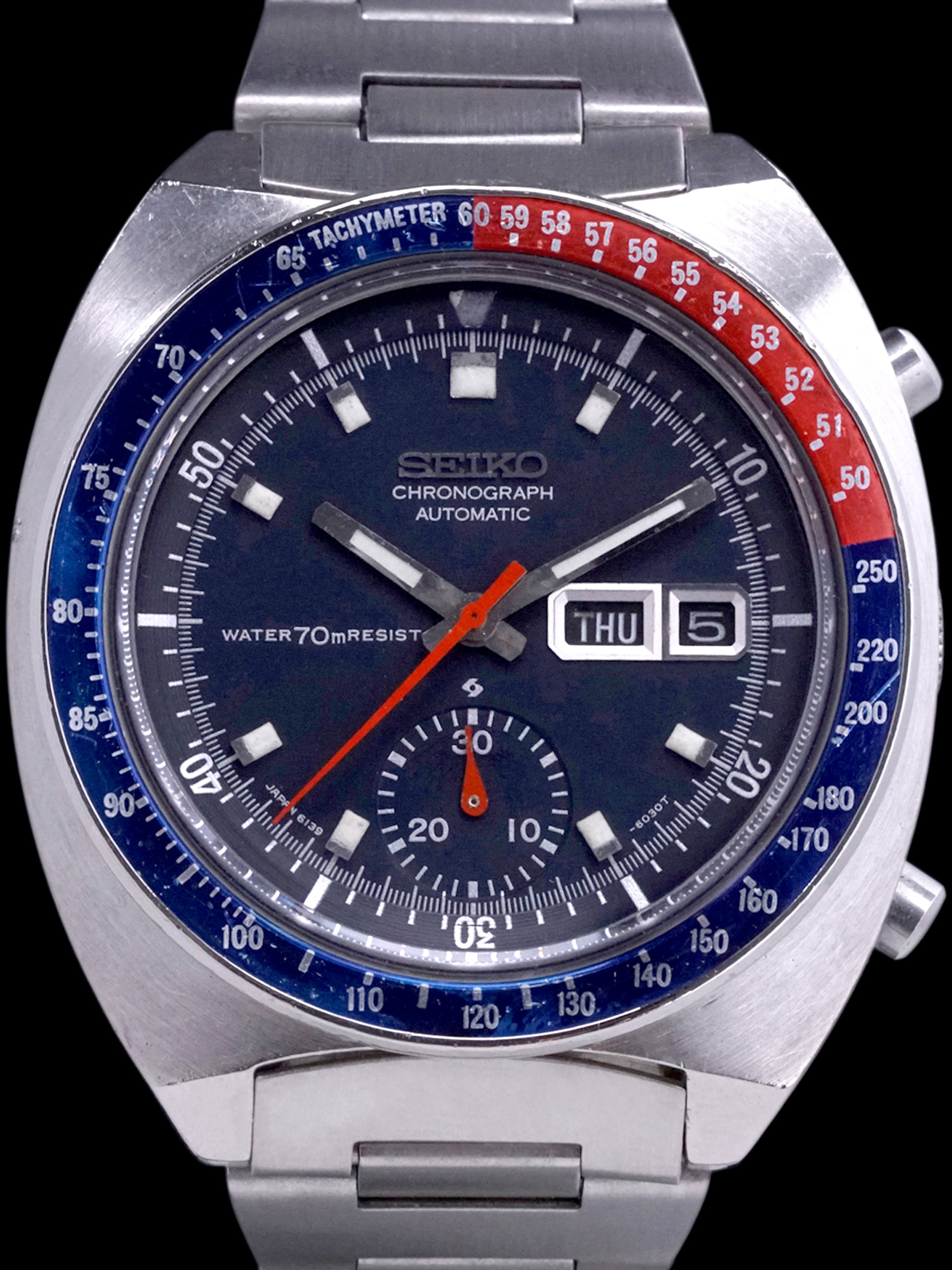 1971 Seiko Chronograph (Ref. 6139-6005) "Blue Pogue"
