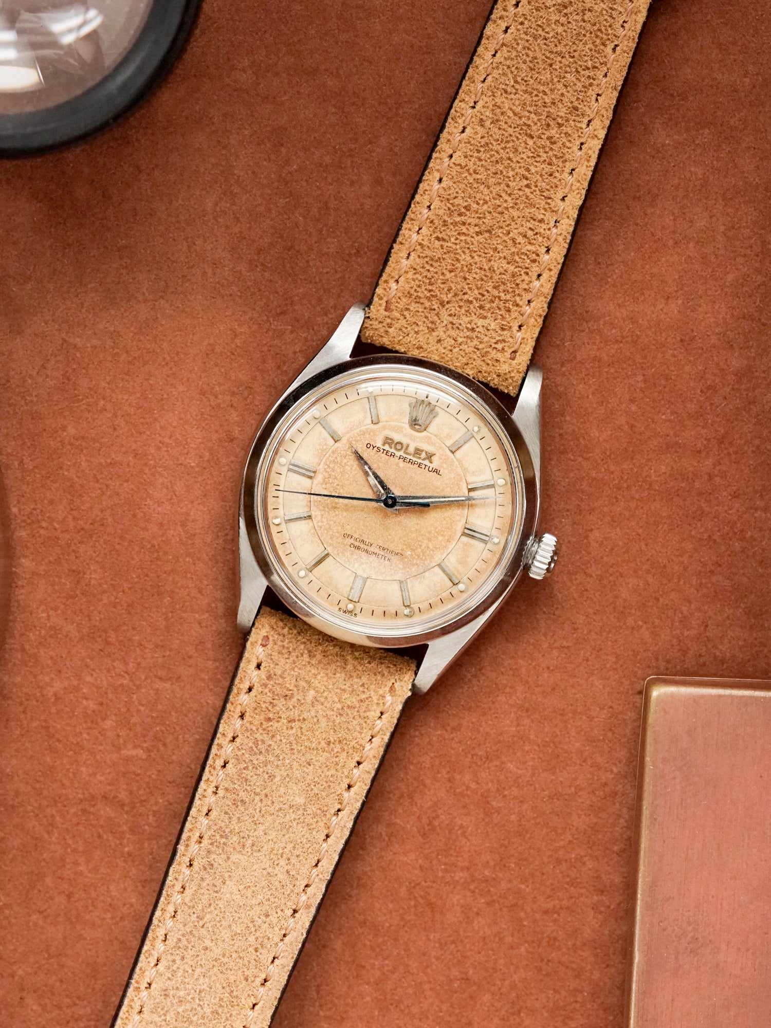Tropical 1956 Rolex Oyster-Perpetual (Ref. 6564) 