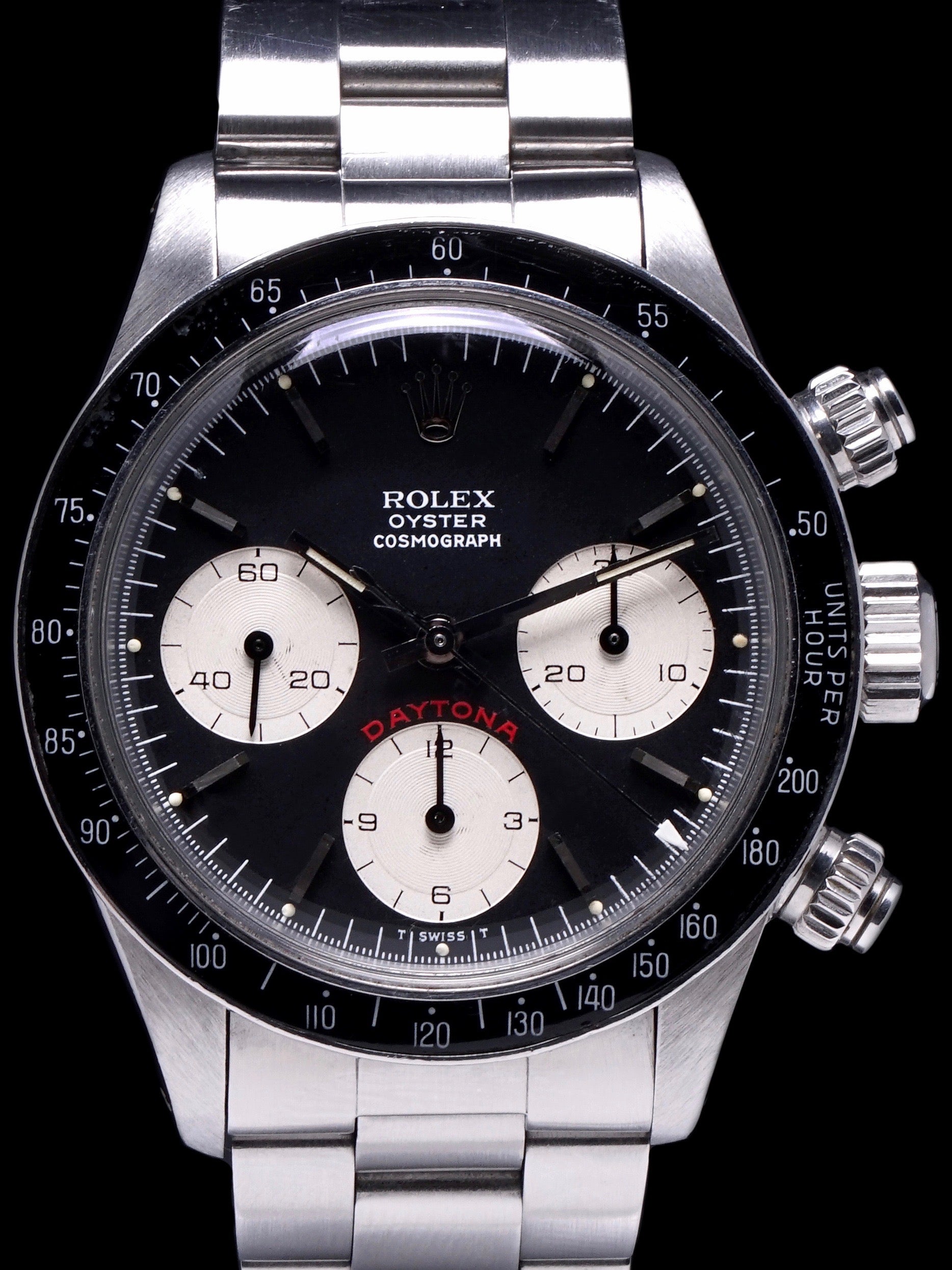HOT Price 6263 Daytona Black Dial 1981 Rolex Daytona 6263