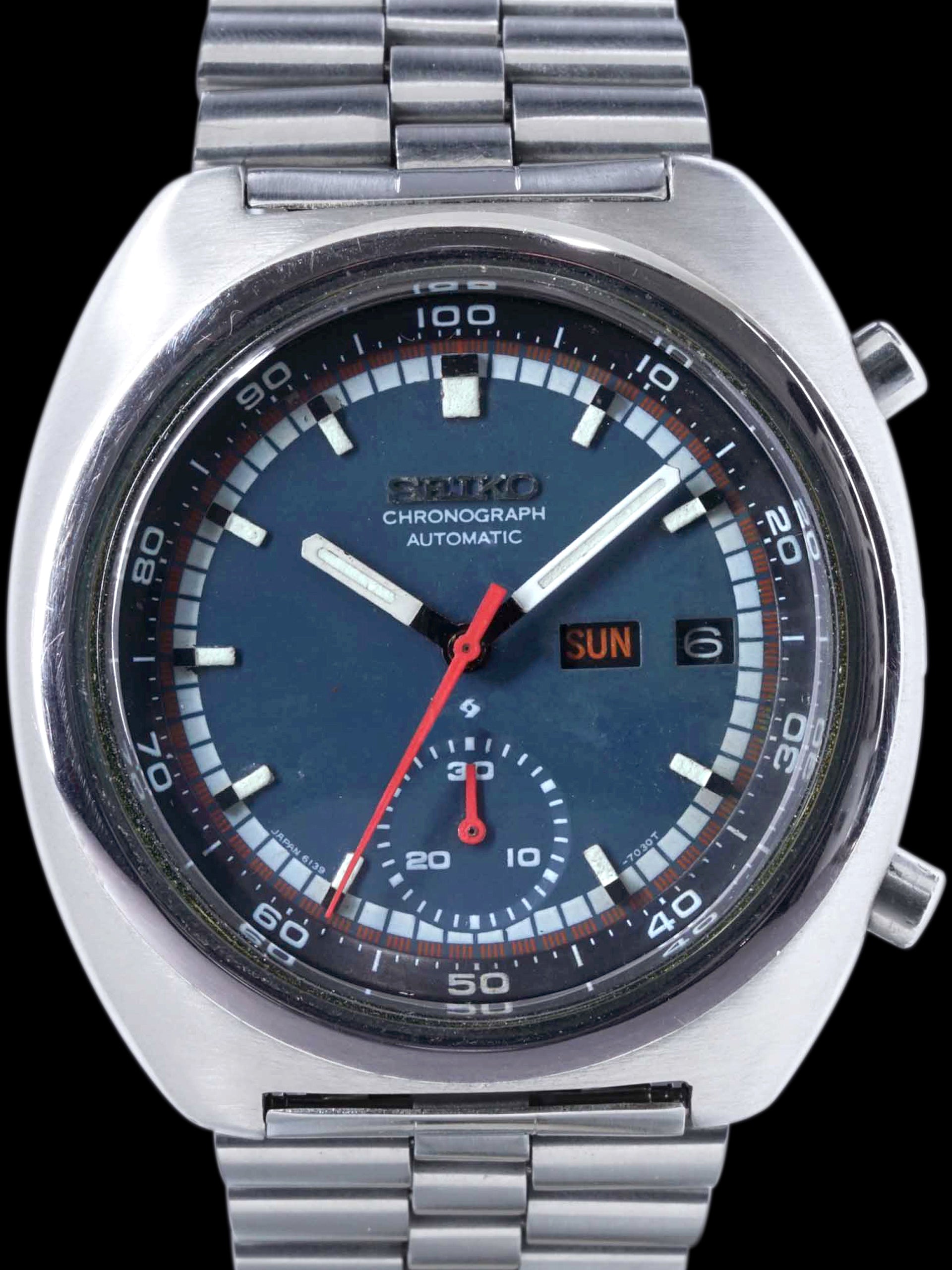 Ved daggry Opaque Af storm 1973 Seiko Chronograph (Ref. 6139-7002)