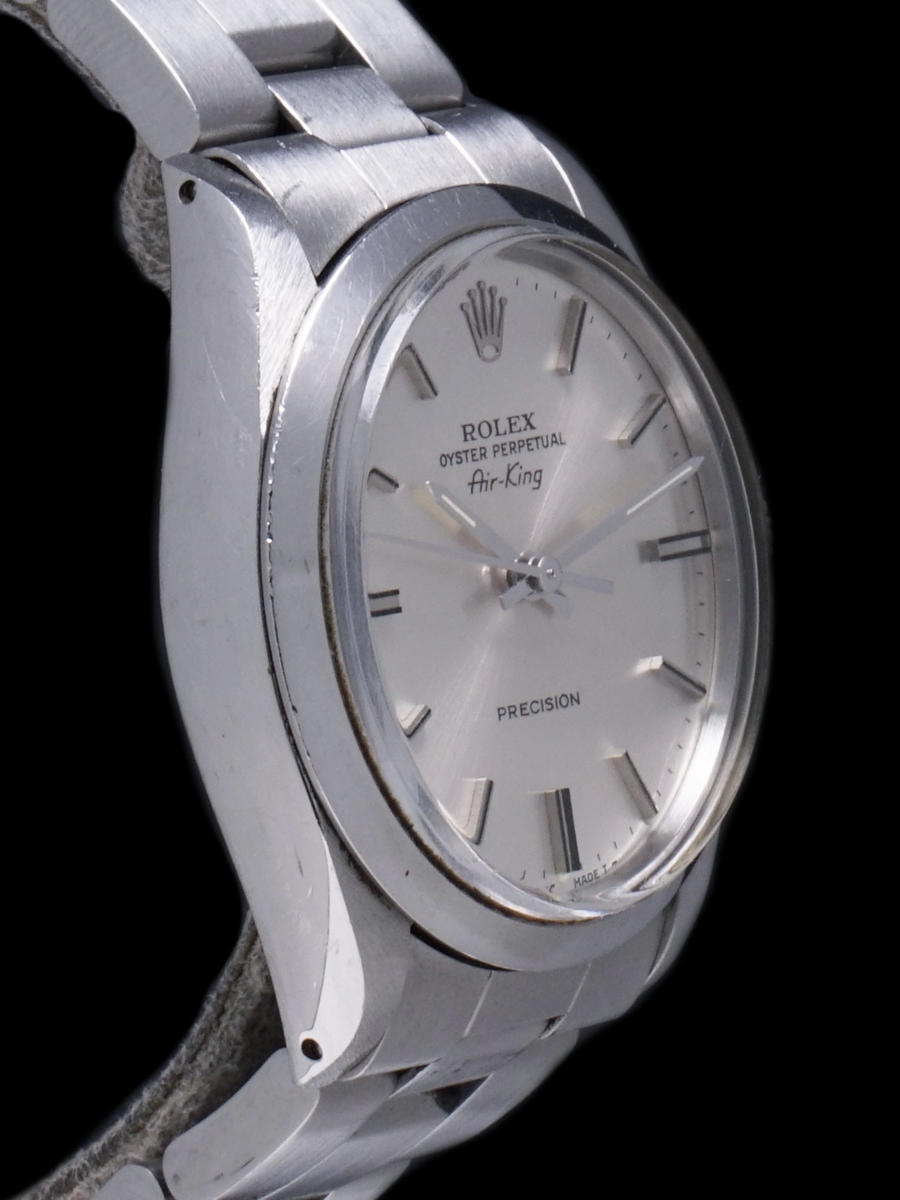 Unpolished 1989 Rolex Air-King (Ref.5500) W/ Papers Unpolished 1989 Rolex Air-King (Ref.5500) W/ Papers