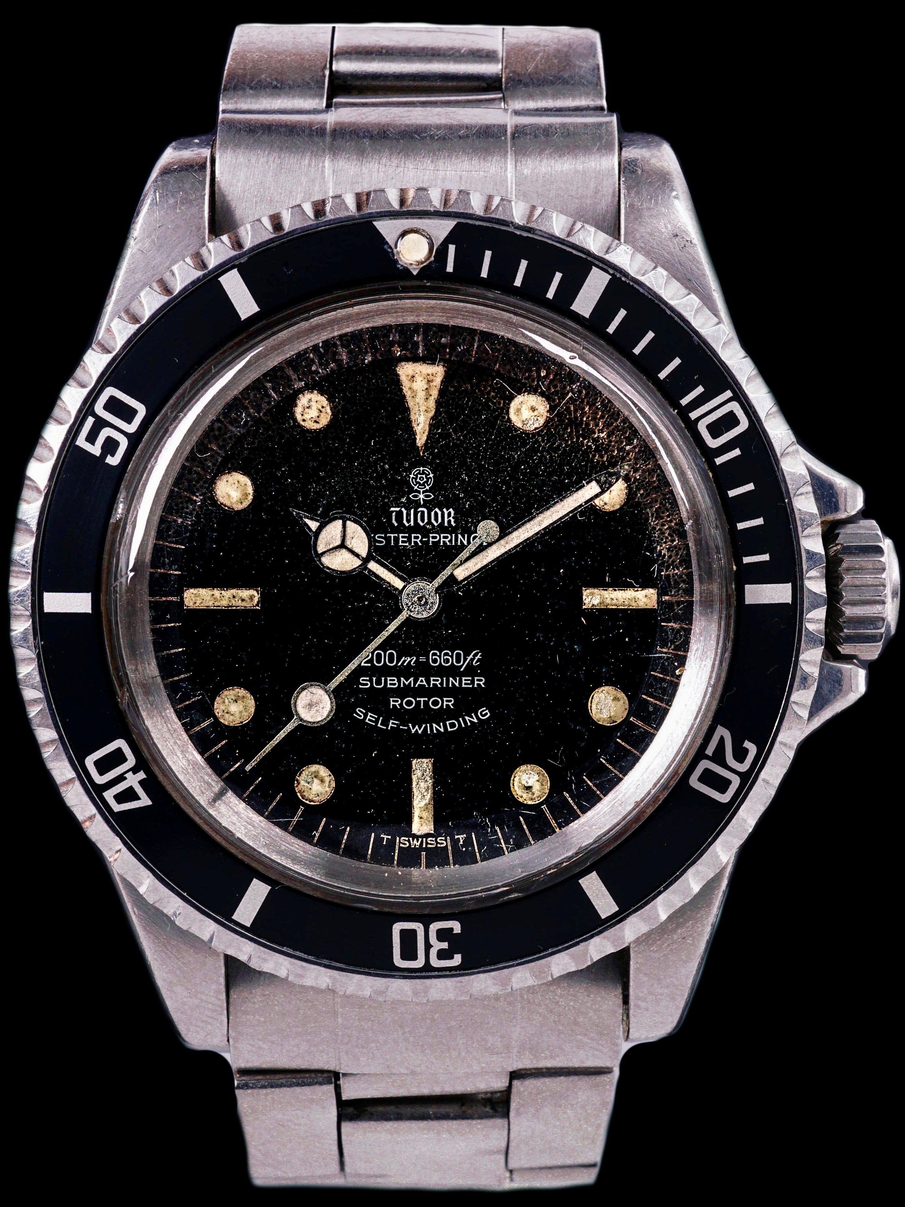 Tropical 1967 Tudor Submariner Gilt (Ref. 7928/0) "Lollipop"