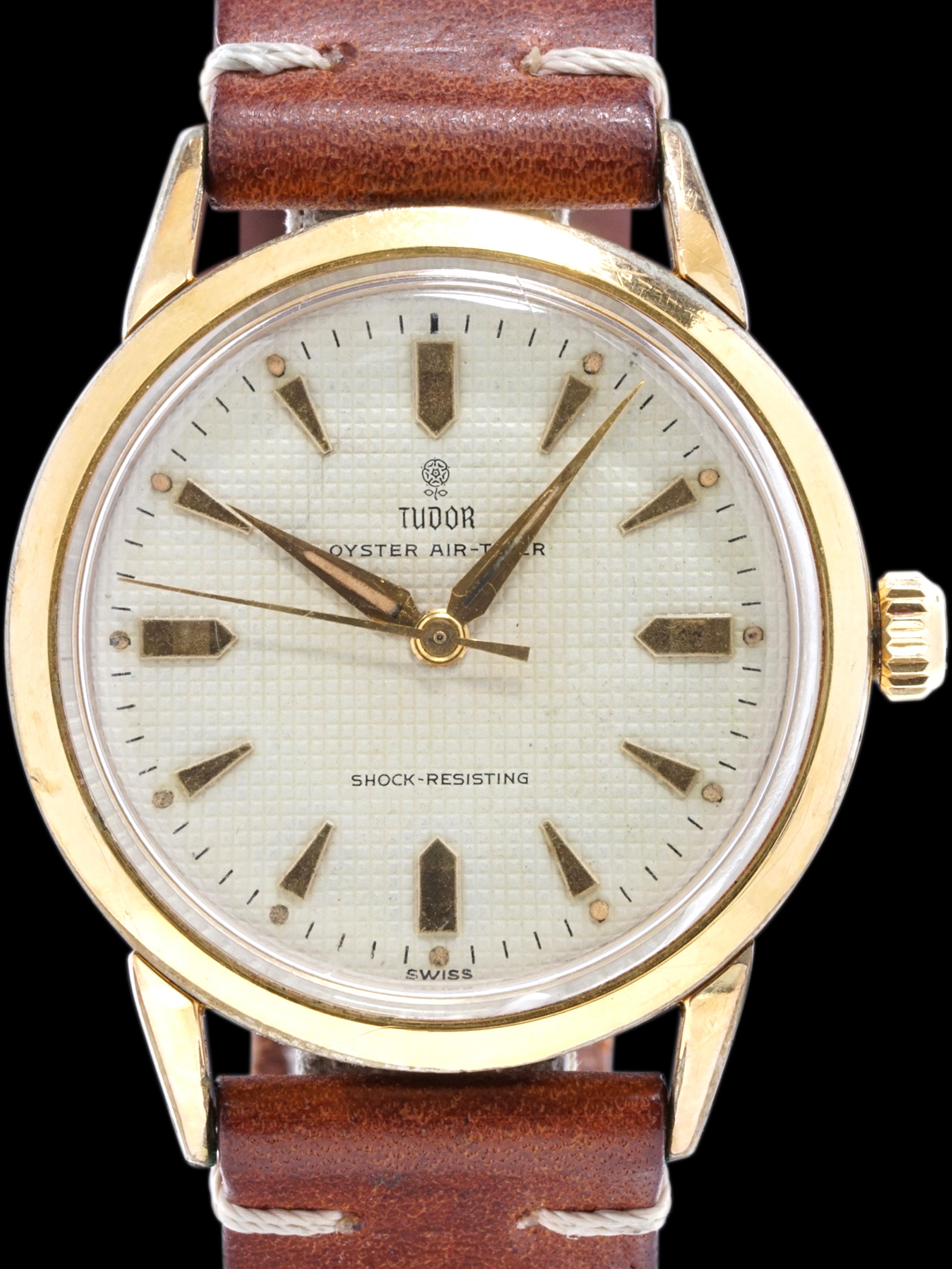 1959 Tudor Oyster Air-Tiger (Ref. 7957) Honeycomb Dial "Gold Cap"