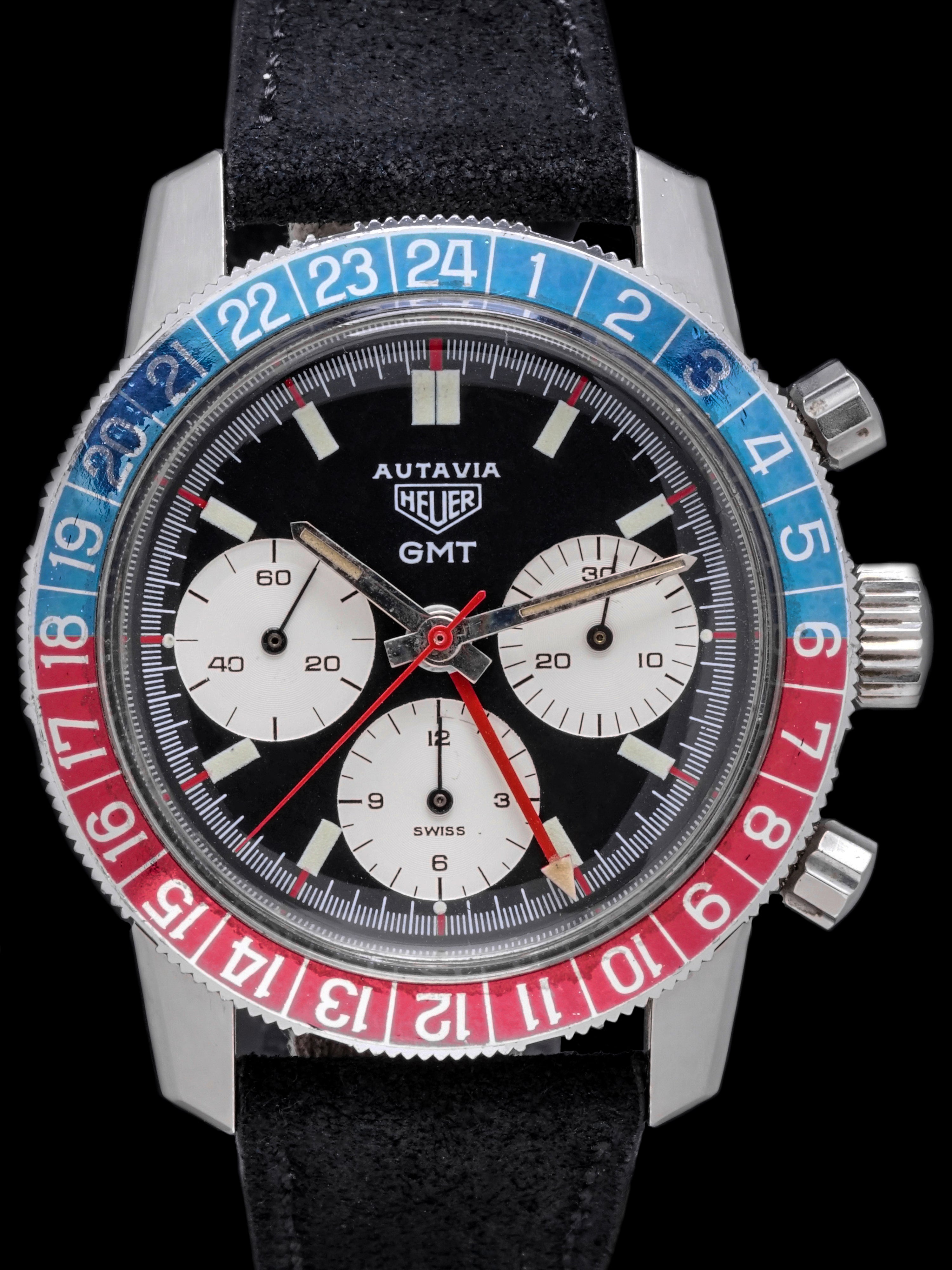 1969 Heuer Autavia GMT (Ref. 2446C) Mk. III