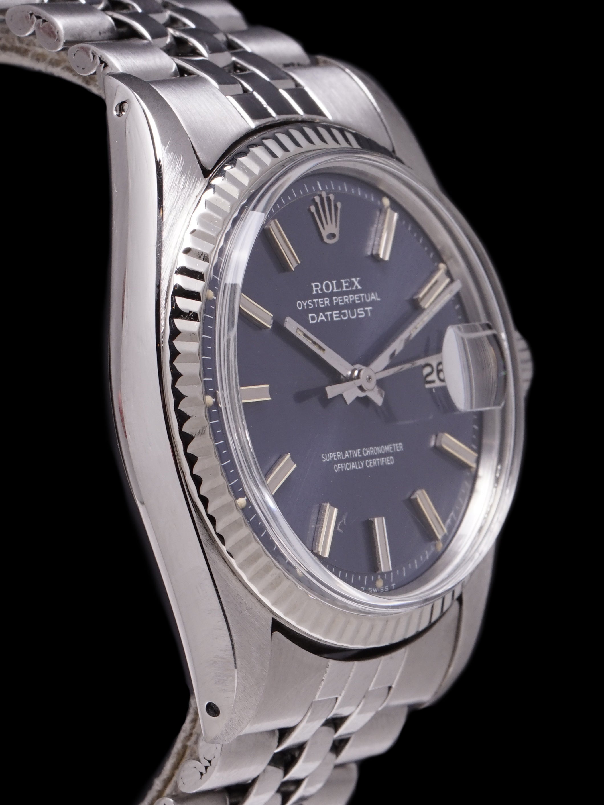 1973 Rolex Datejust Blue Dial