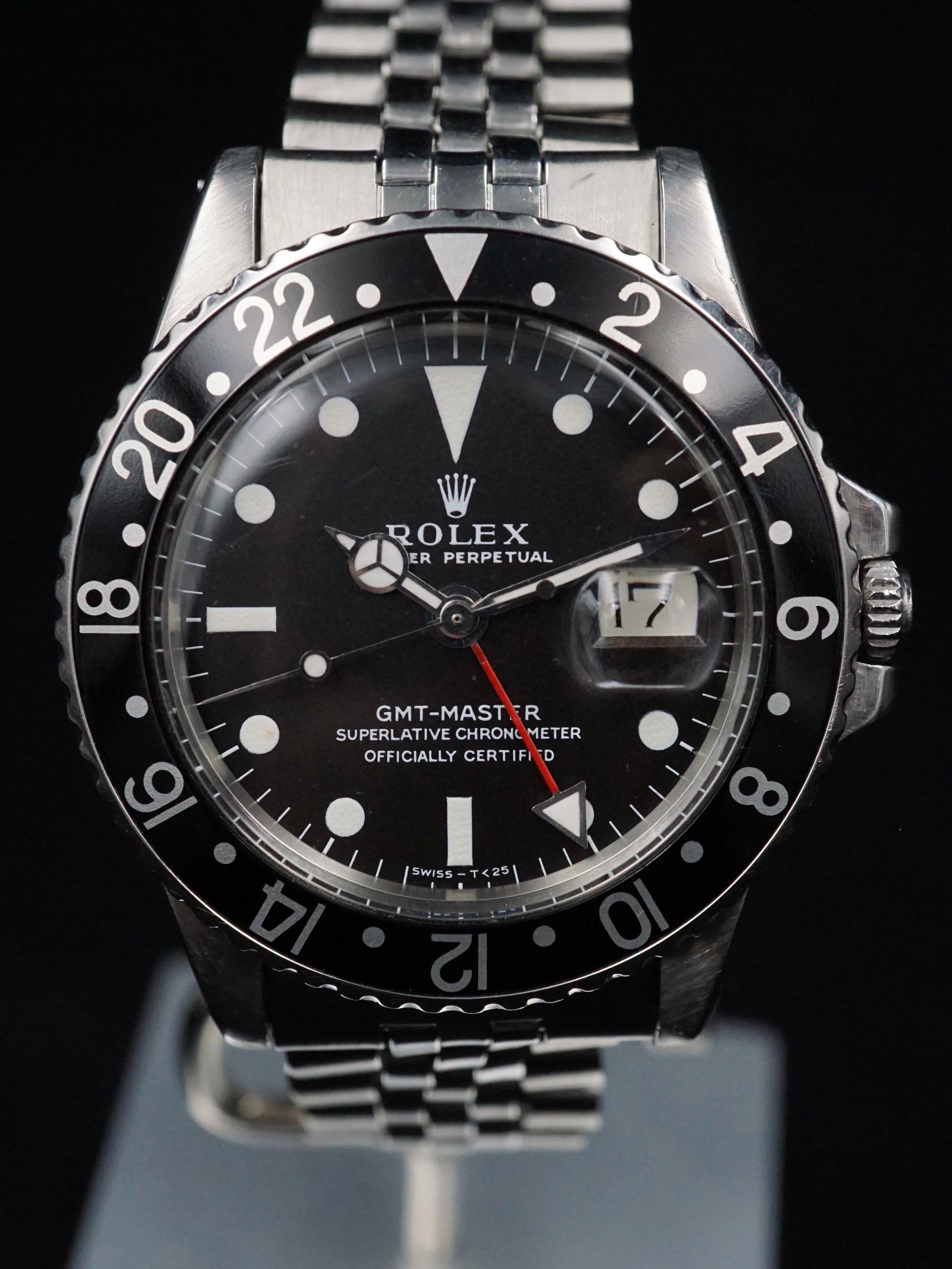 1970 Rolex GMT Master 1675) I Dial