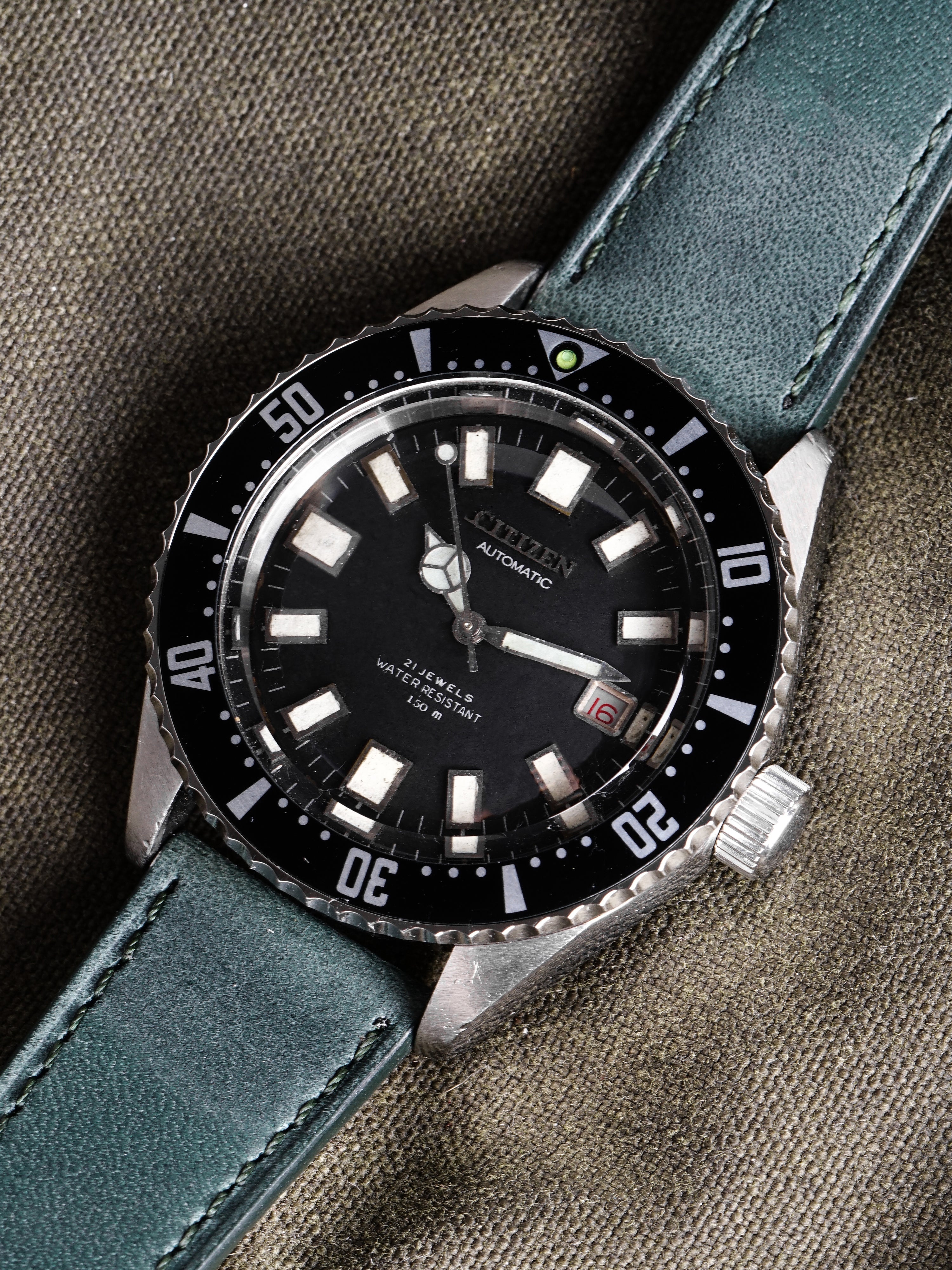 1978 Citizen Military Dive Watch 52-0110)