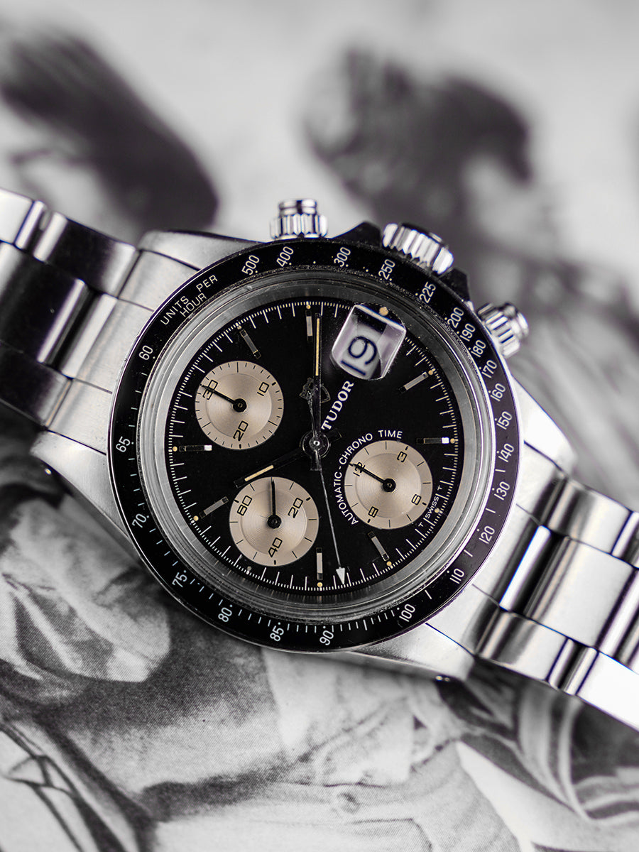 1978 Tudor Chronograph Big Block (Ref. 9420/0) Black 
