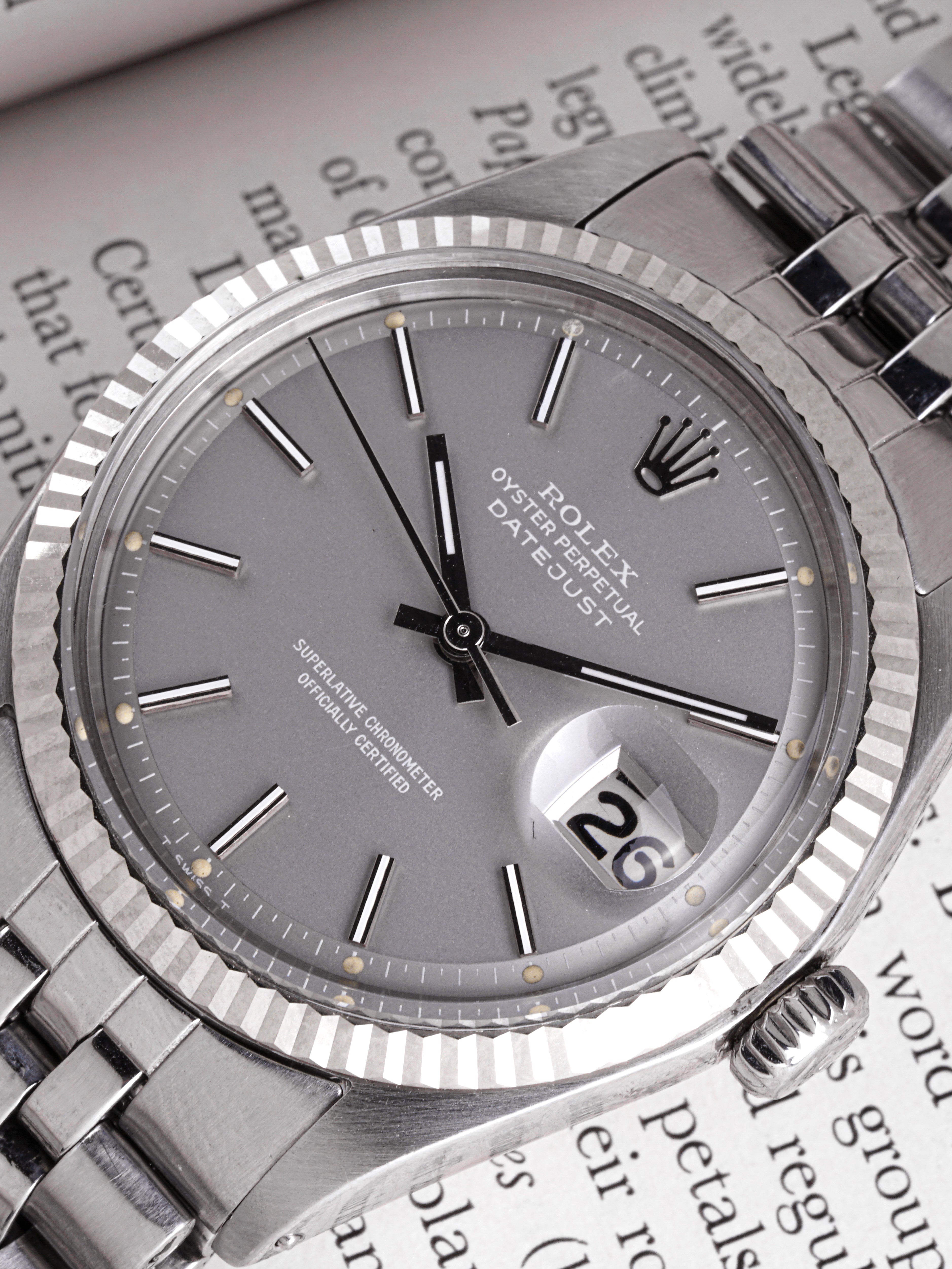 Rolex datejust ghost dial Clearance