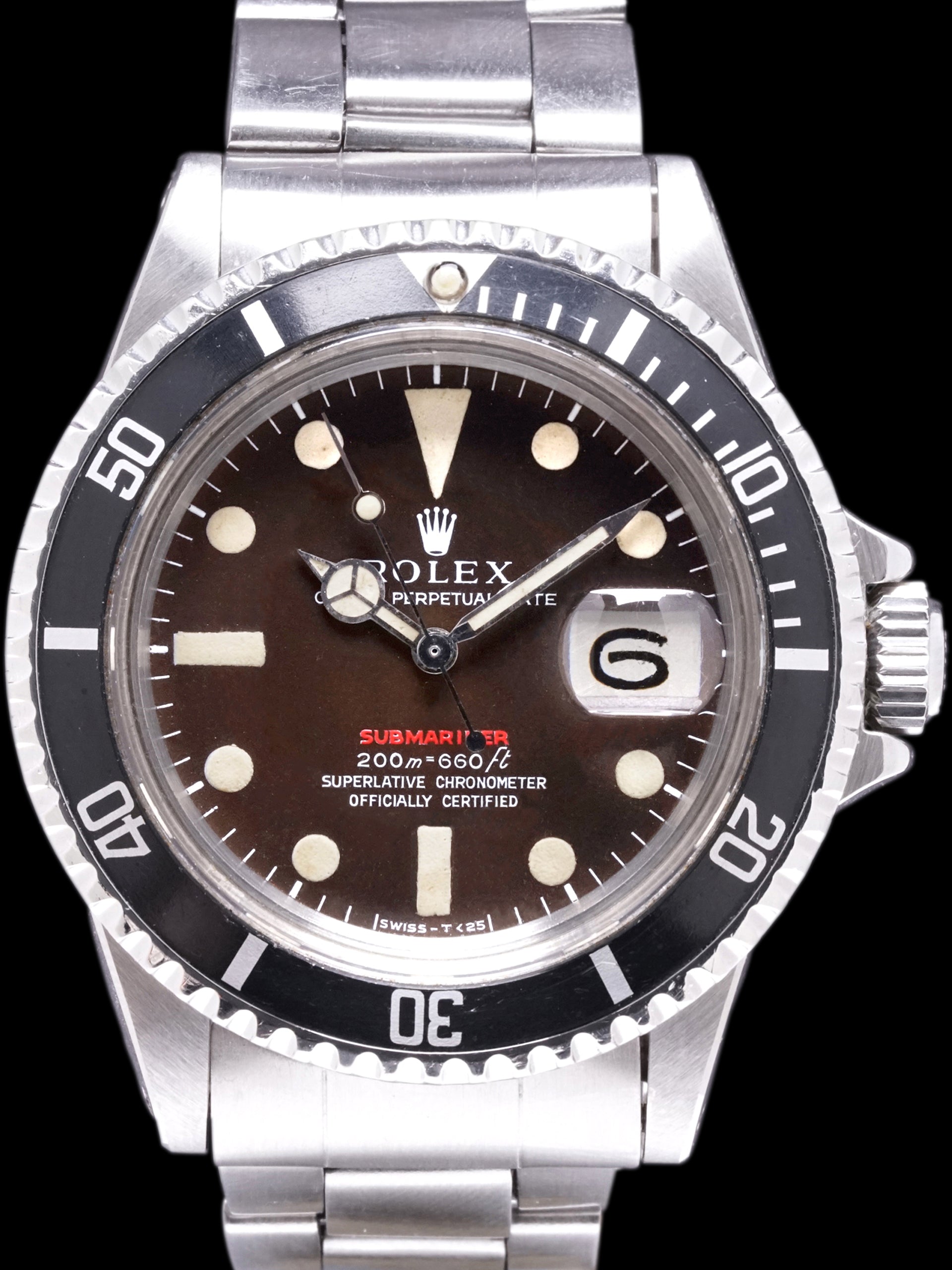 Tropical 1970 Rolex Red Submariner (Ref. 1680) Mk. II