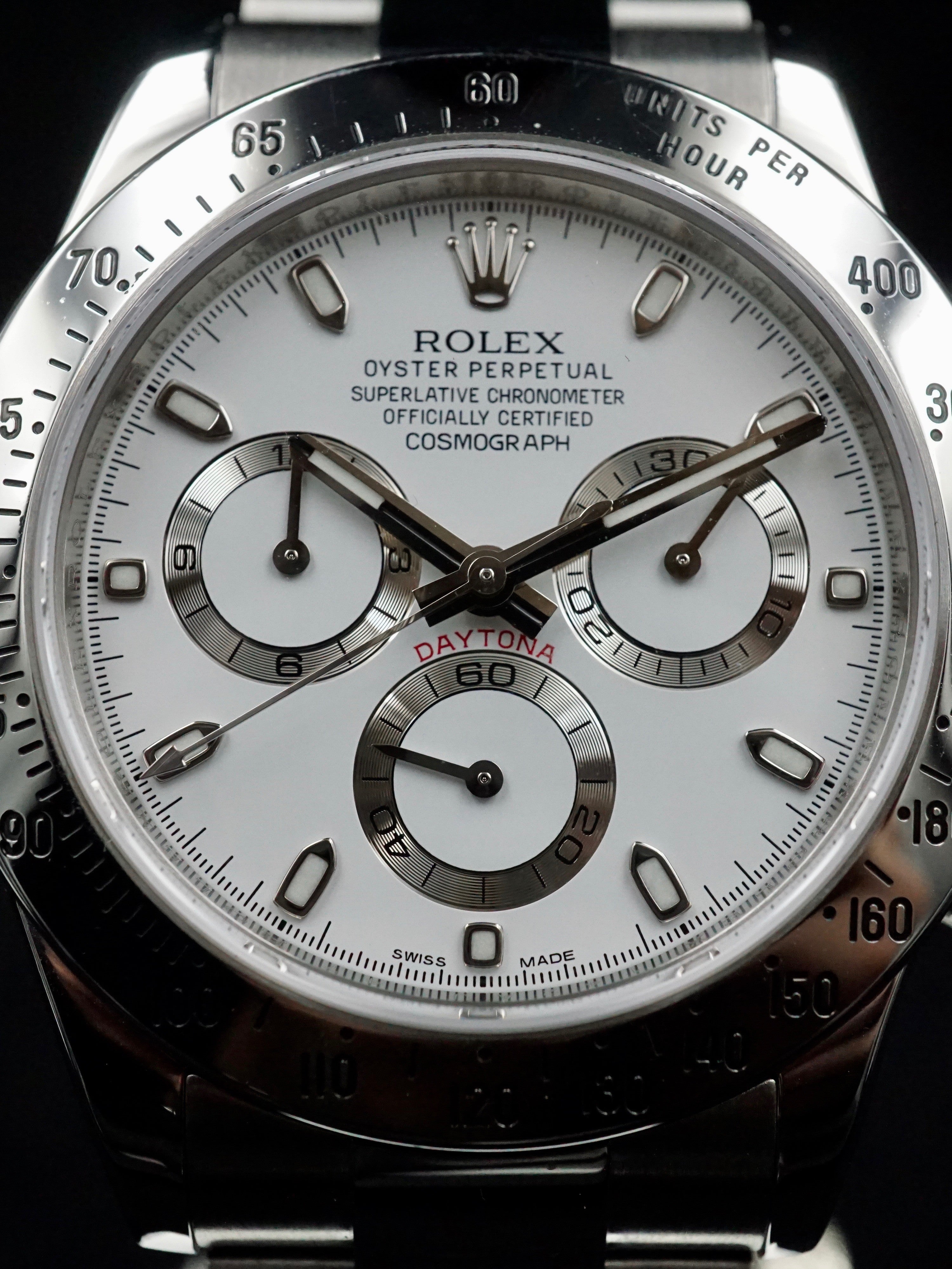 2013 Rolex Daytona 116520 White Dial