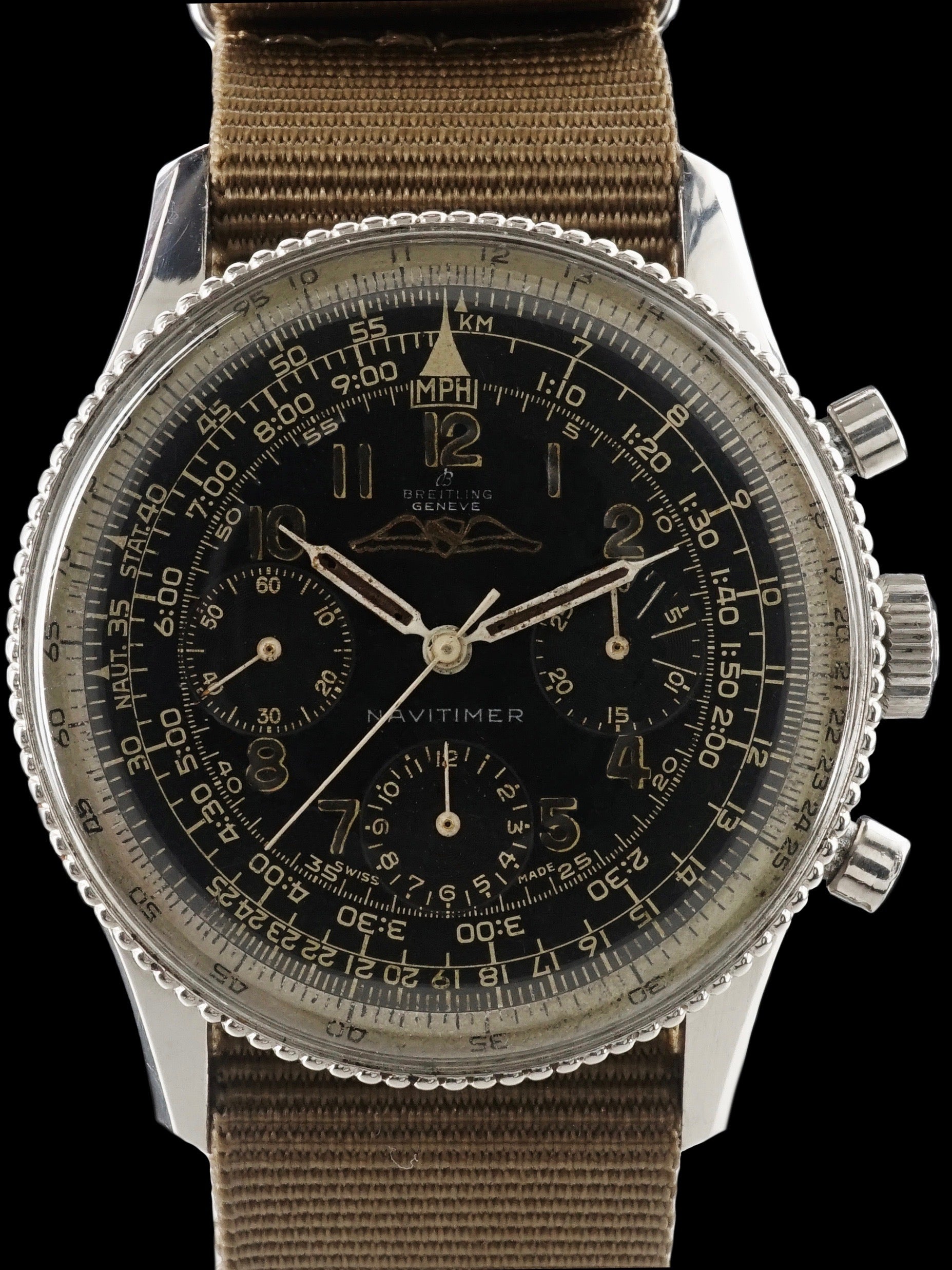 Ref 806 Aopa 1966 Breitling Navitimer 806 1963 Breitling Navitimer