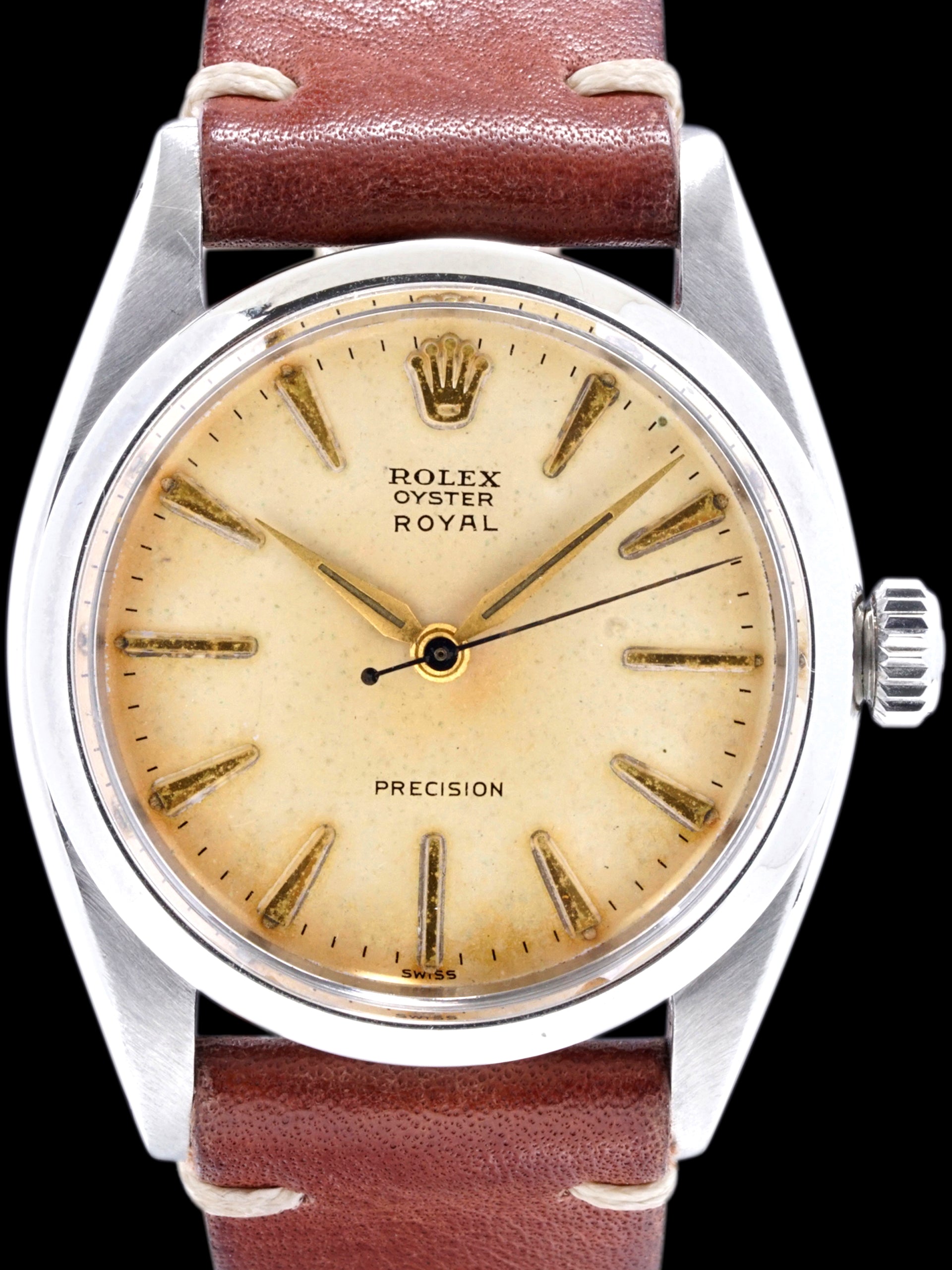 Hvilken en bund vand blomsten 1959 Rolex Oyster Royal Precision (Ref. 6426)