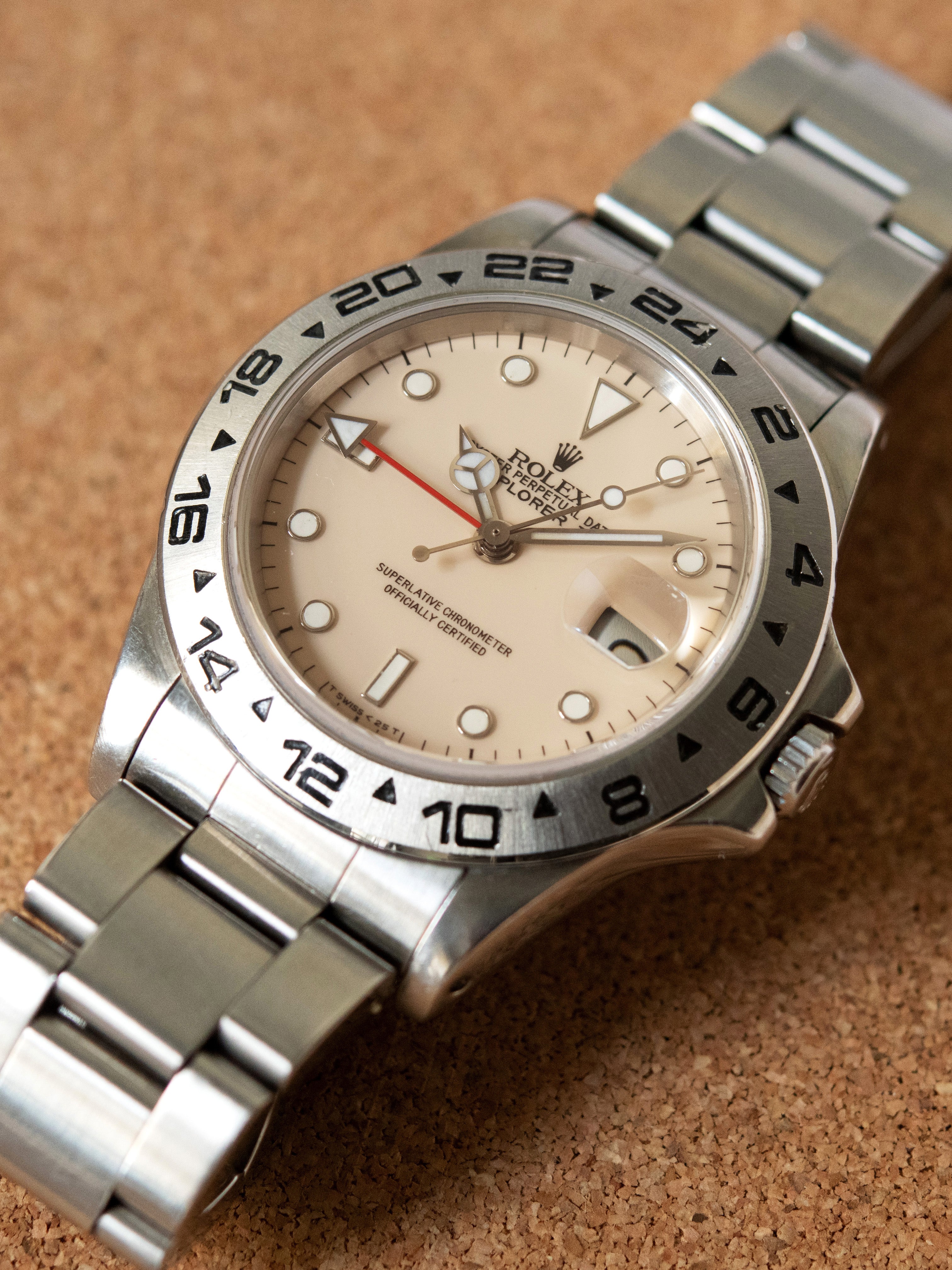 16570 Explorer Ii Cream Dial Serviced Rolex Explorer II Vintage