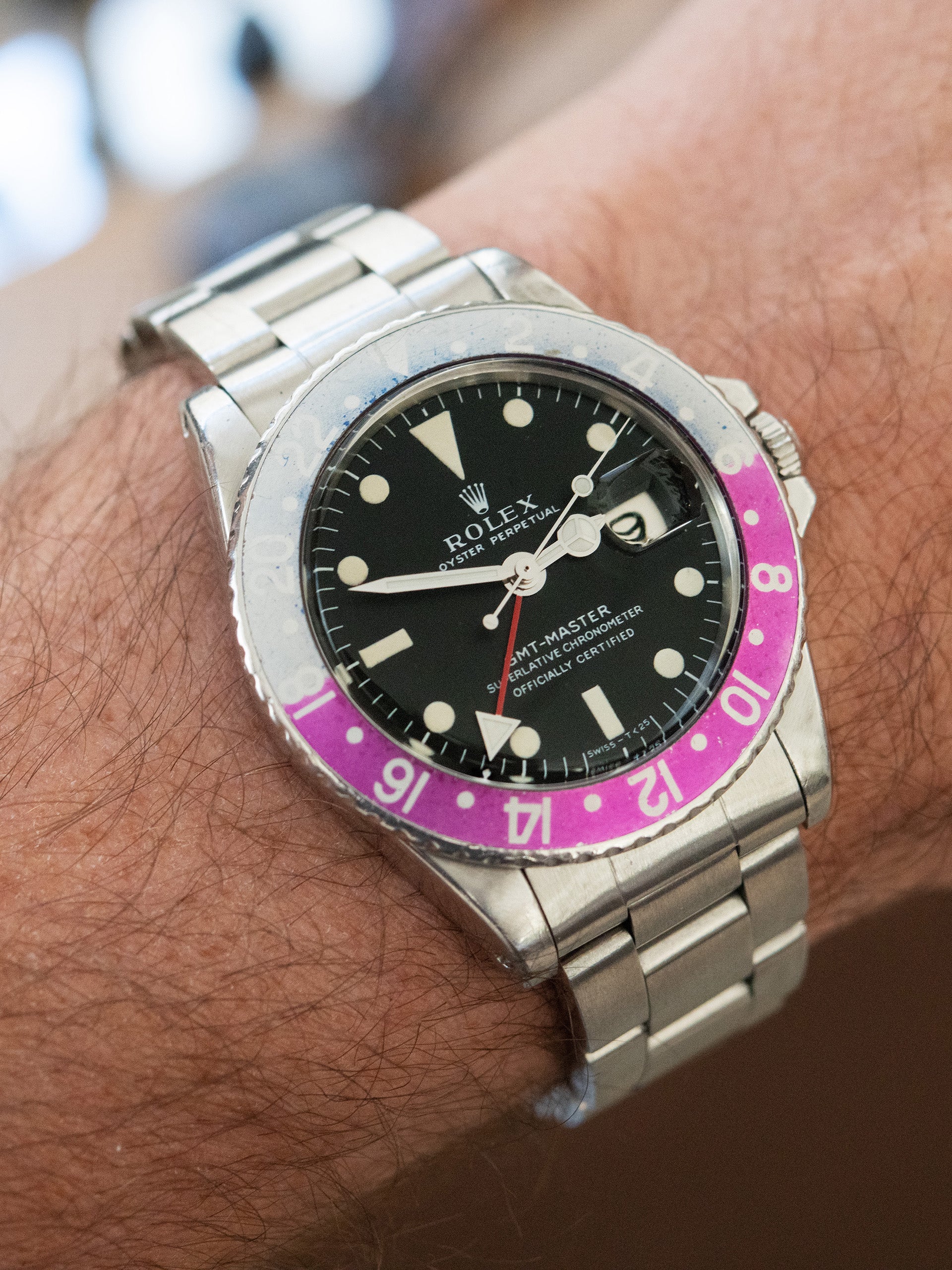 1968 Rolex GMT-Master 1675) MK I Dial 