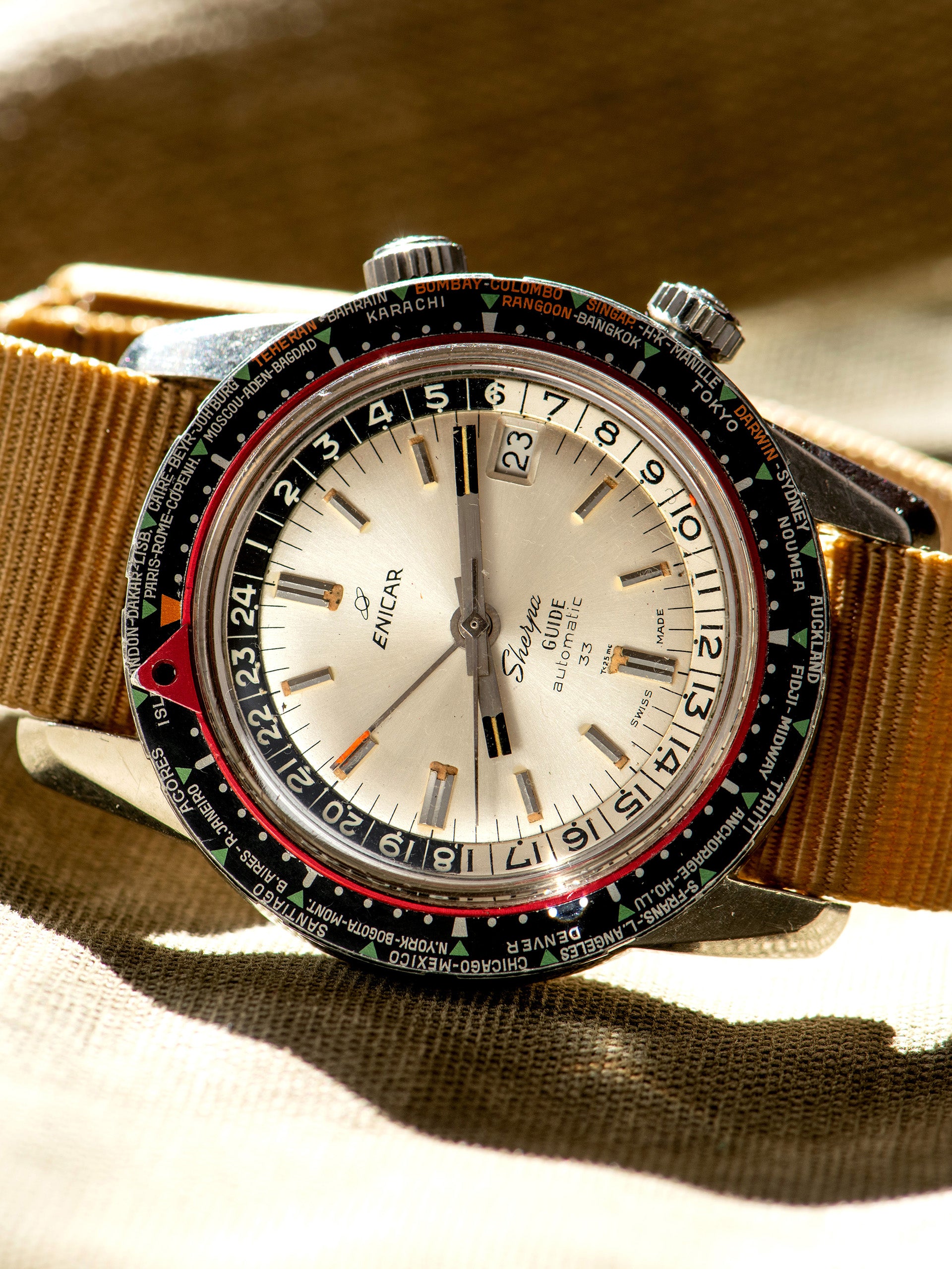 Sherpa Guide Enicar Sherpa For Sale Montre Enicar Sherpa Outlet