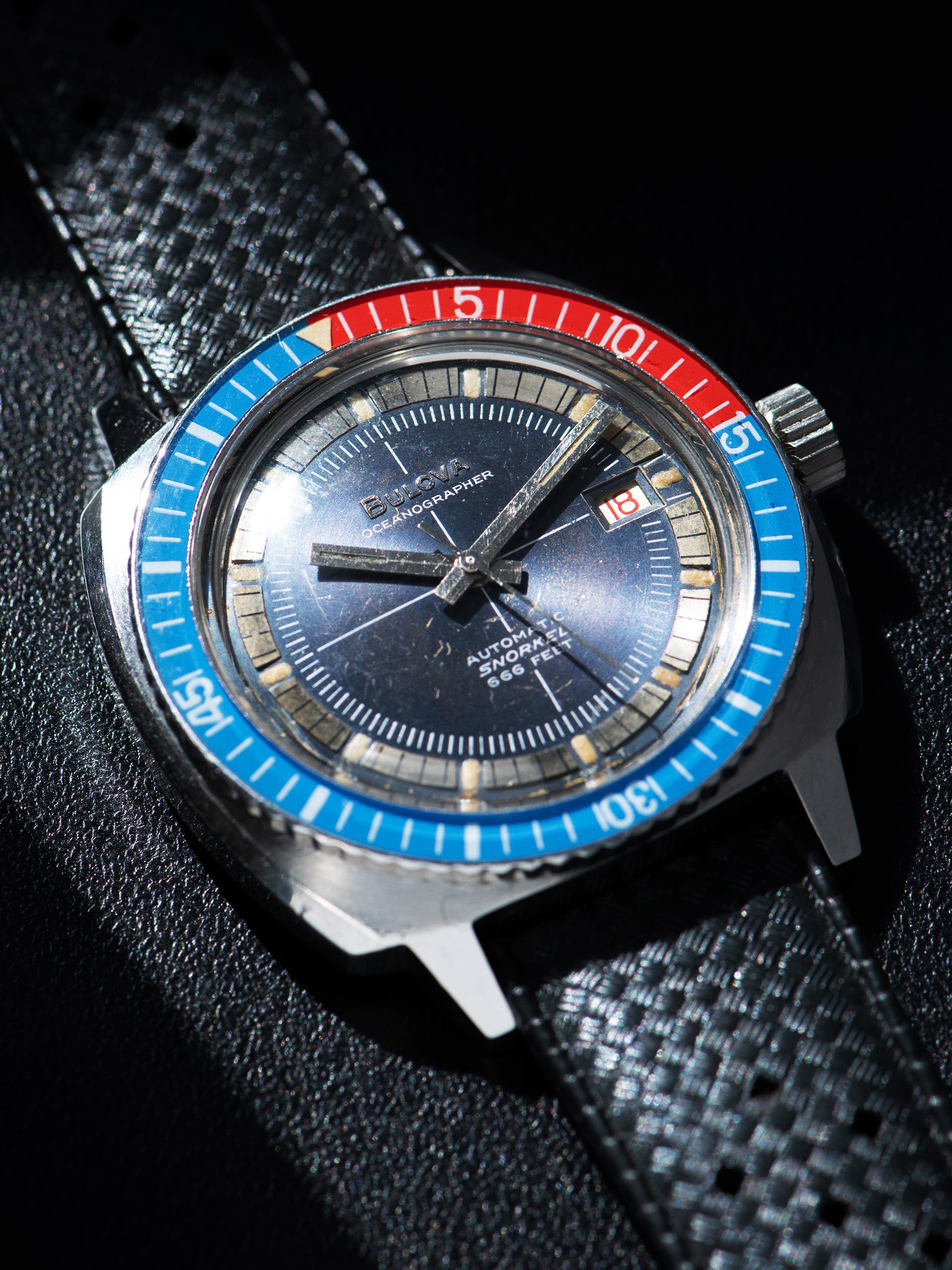 1969 Bulova Oceanographer Snorkel 