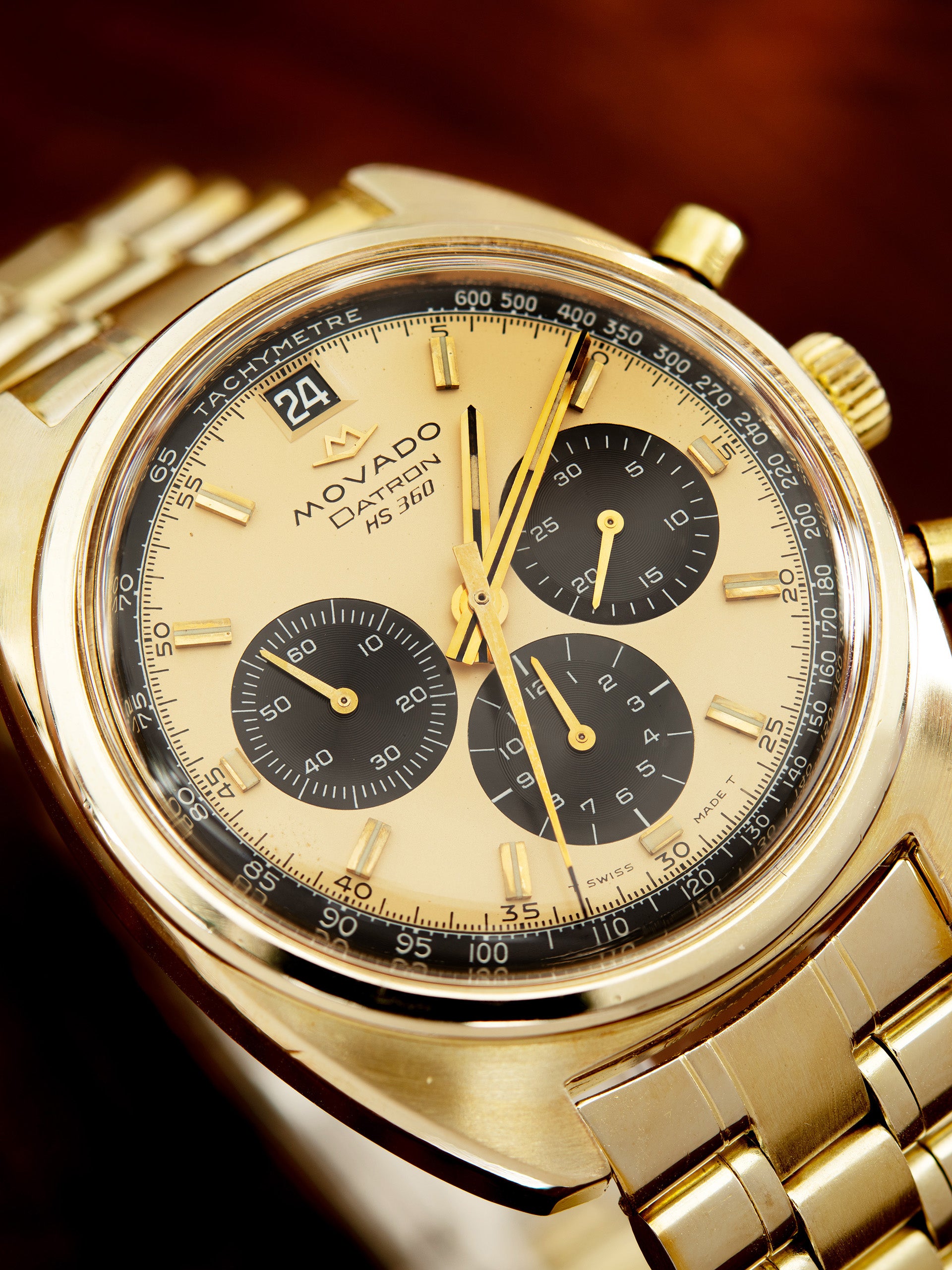 1970 Movado Datron HS360 Sub-Sea Chronograph 434-615-502)