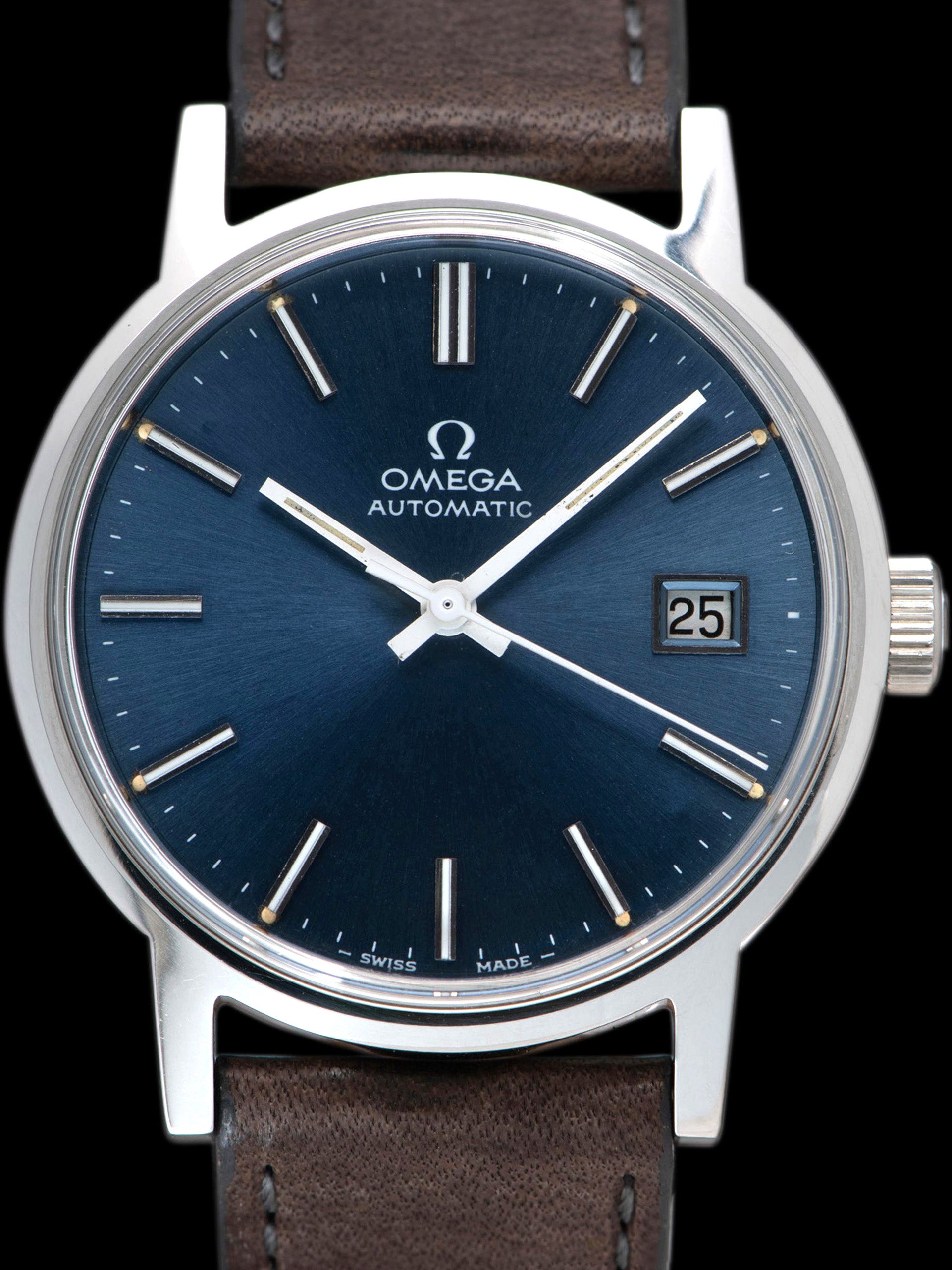 1972 Omega Geneve Blue Dial 1481