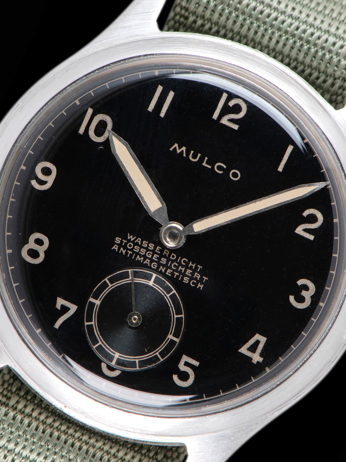 COPY - Mulco Watch MULCO Stainless Steel Manual Wind Watch C. 1960 - Etsy main image 3