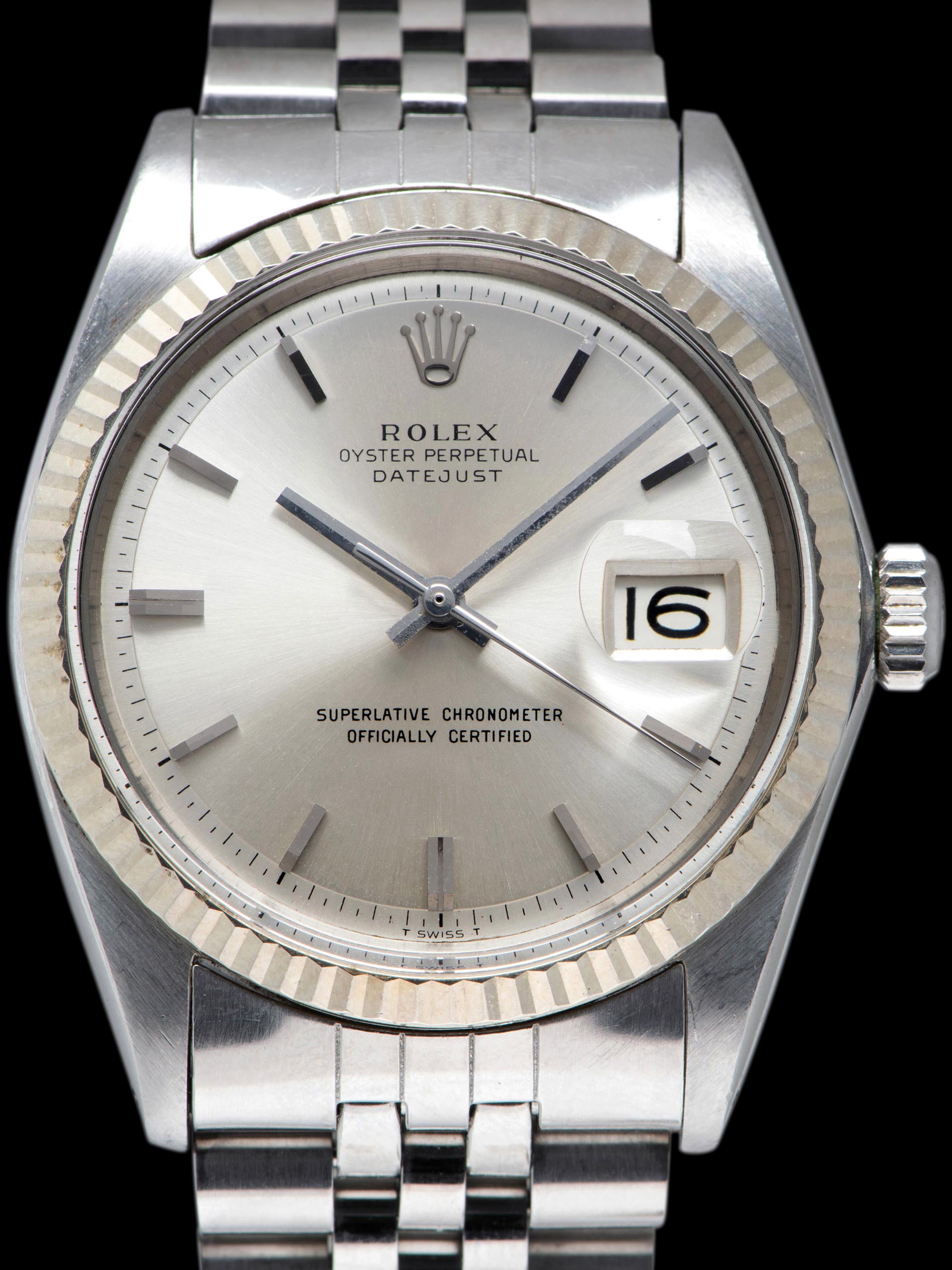 1967 Rolex Datejust (Ref. 1601) Silver "Non-Luminous" Dial