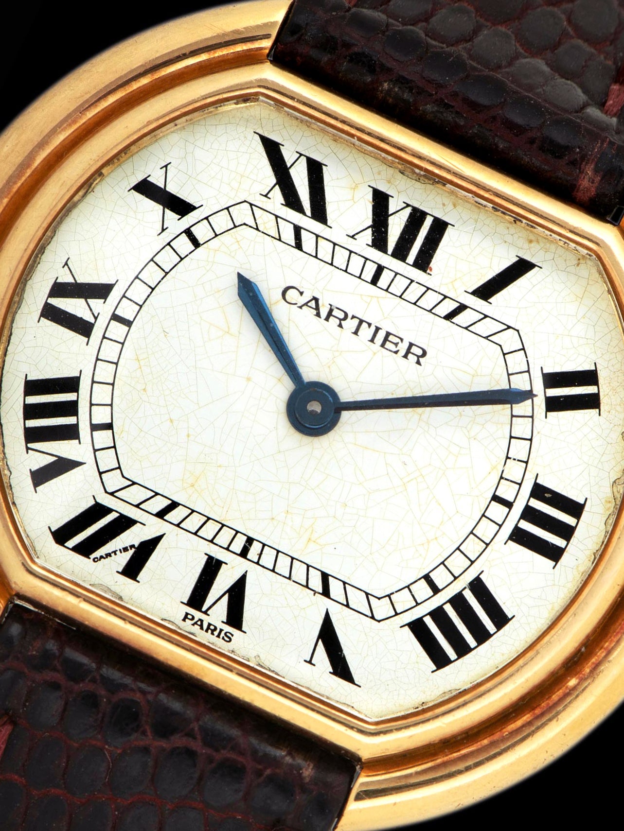 1970s Cartier Paris Ellipse (Ref. 78091) 18K YG