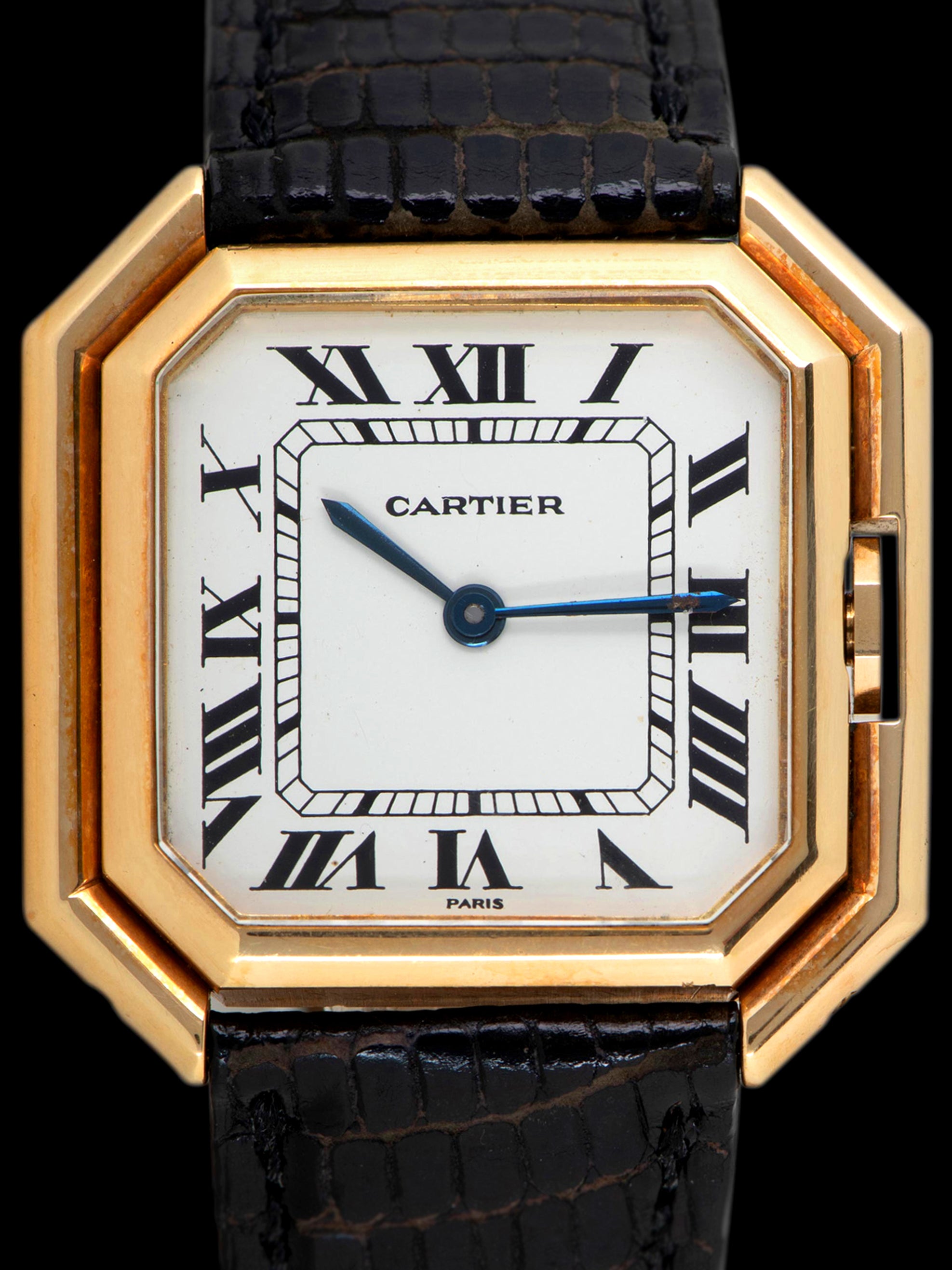 1970s Cartier Paris Ceinture Automatique 18K YG (Ref. 17001) "Jumbo"