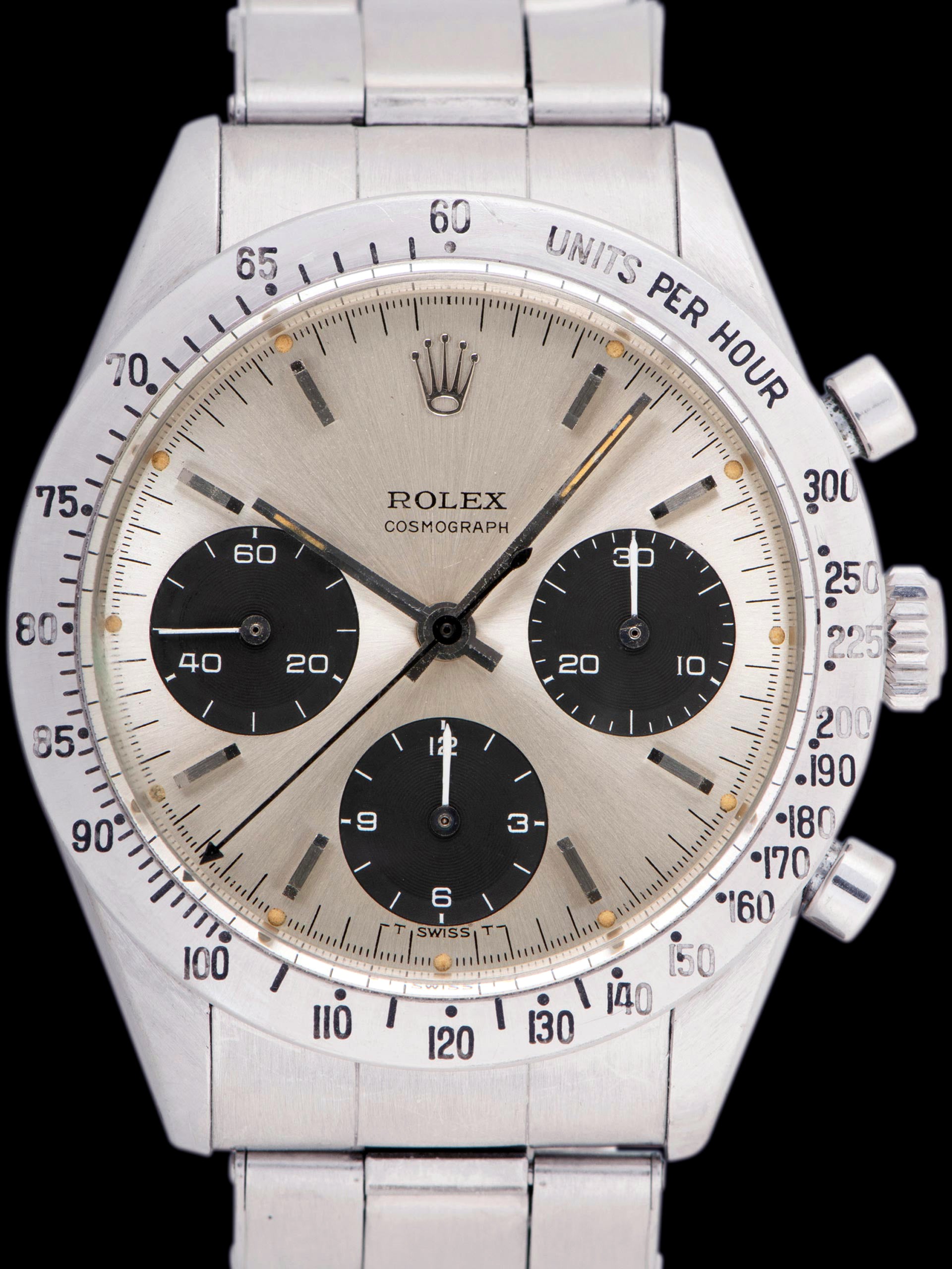 så Tumult Brug af en computer 1964 Rolex Cosmograph Daytona (Ref. 6239) Silver Dial W/ Box & Papers