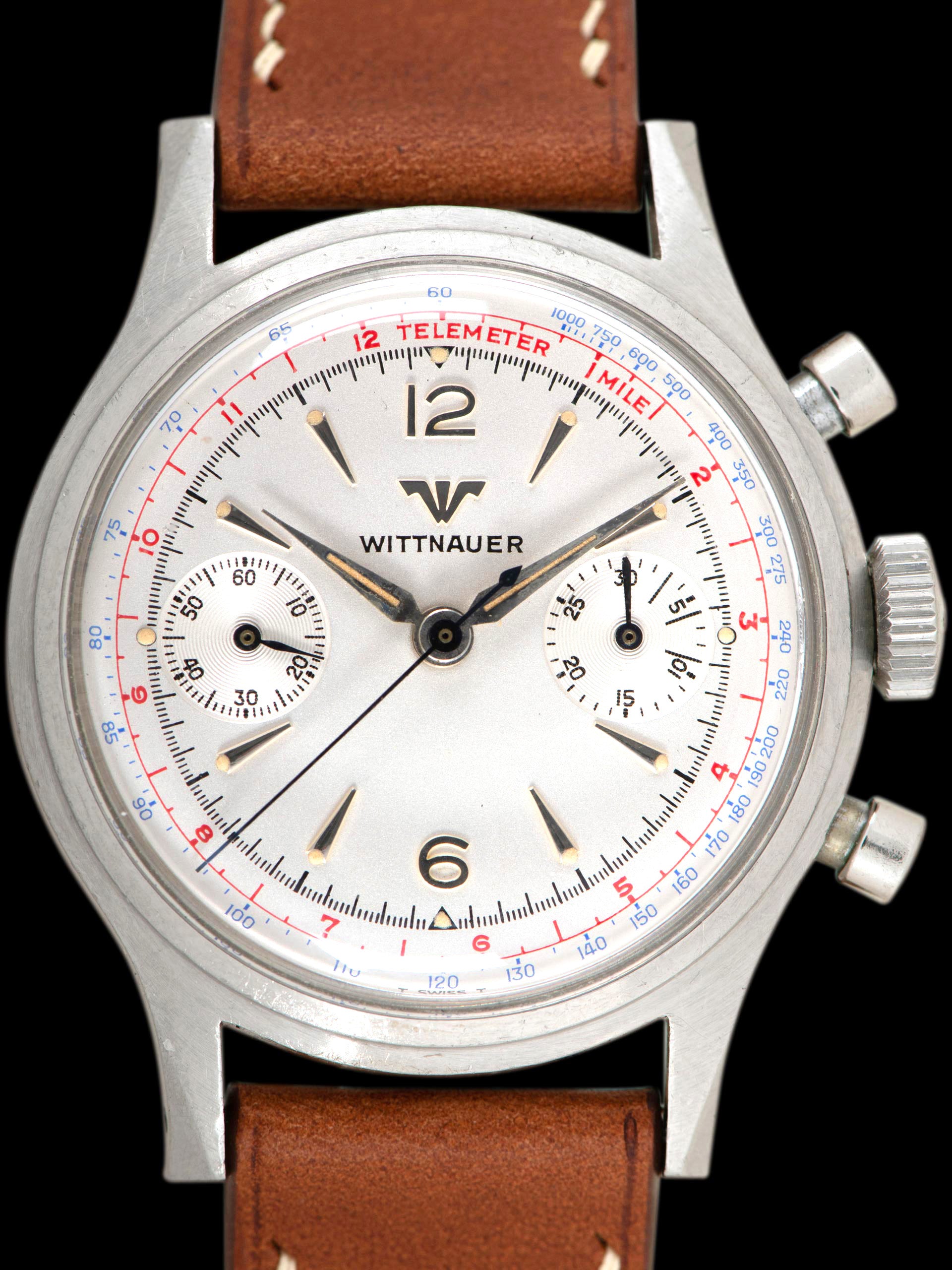 Wittnauer Timepieces Albert Wittnauer 1960s Wittnauer Chronograph