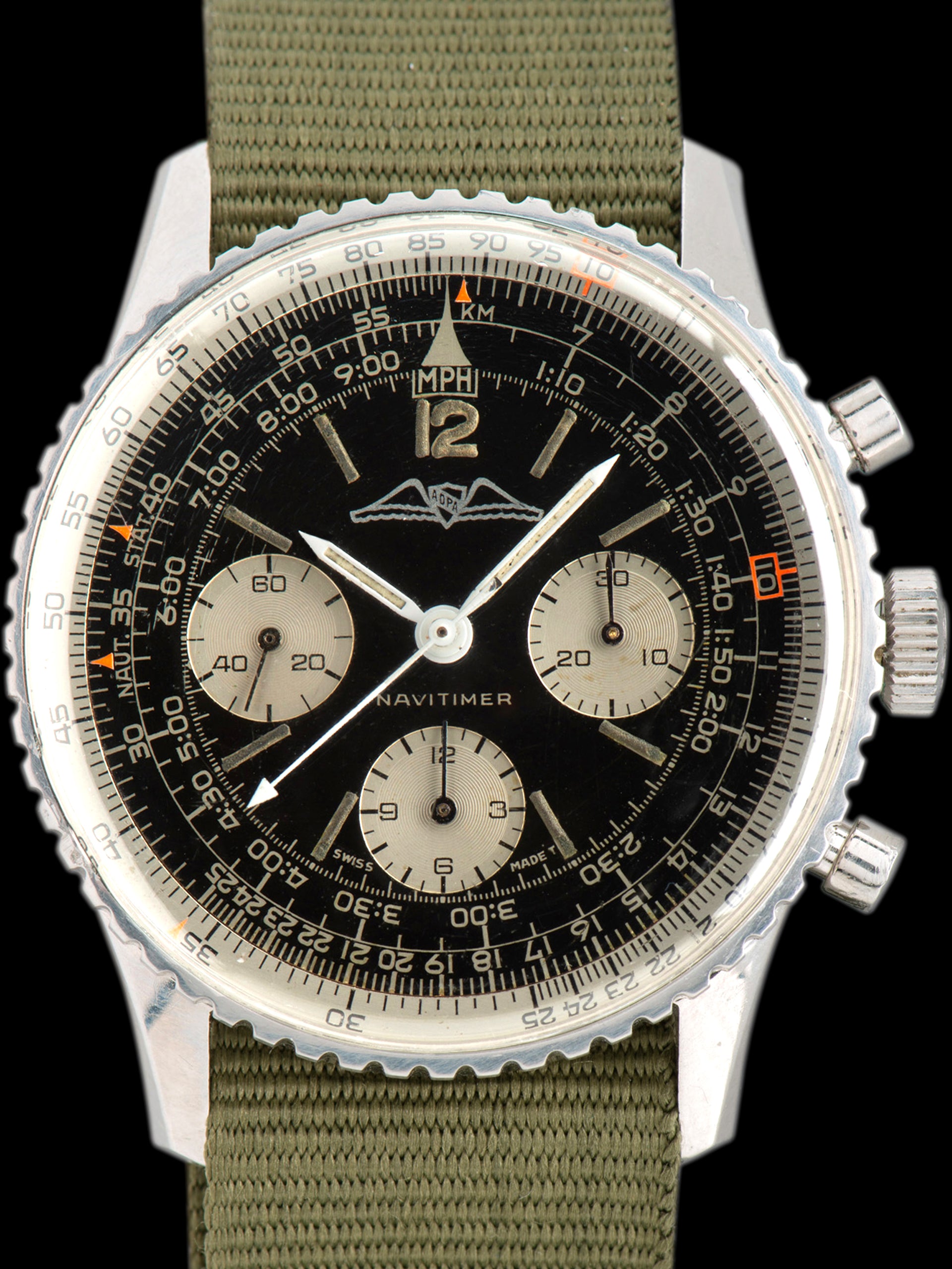 1966 Breitling Navitimer (Ref. 806) "AOPA" Gilt