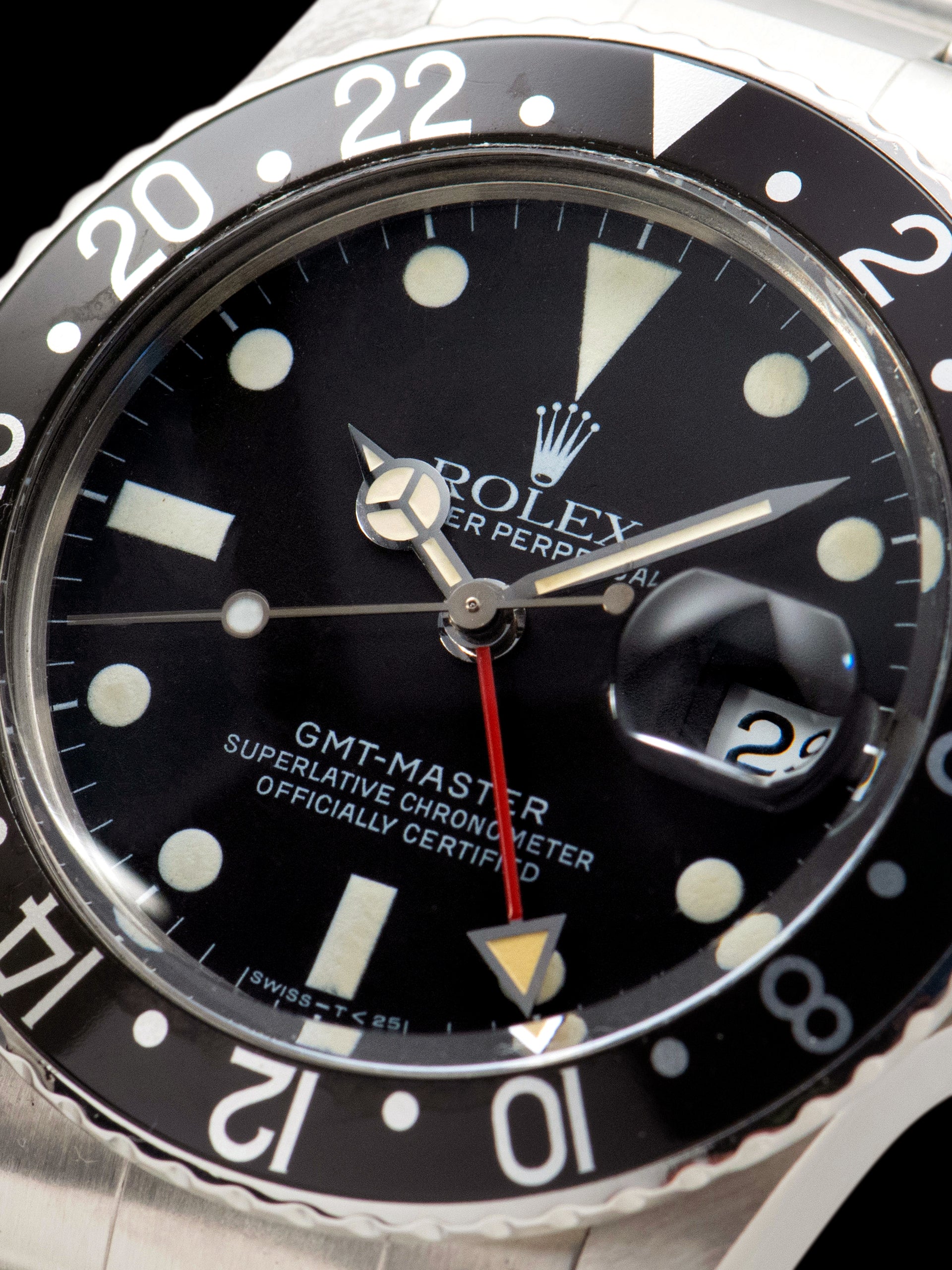 Gmt 16750 Rolex 16750 Black Bezel 1984 Rolex GMT-Master