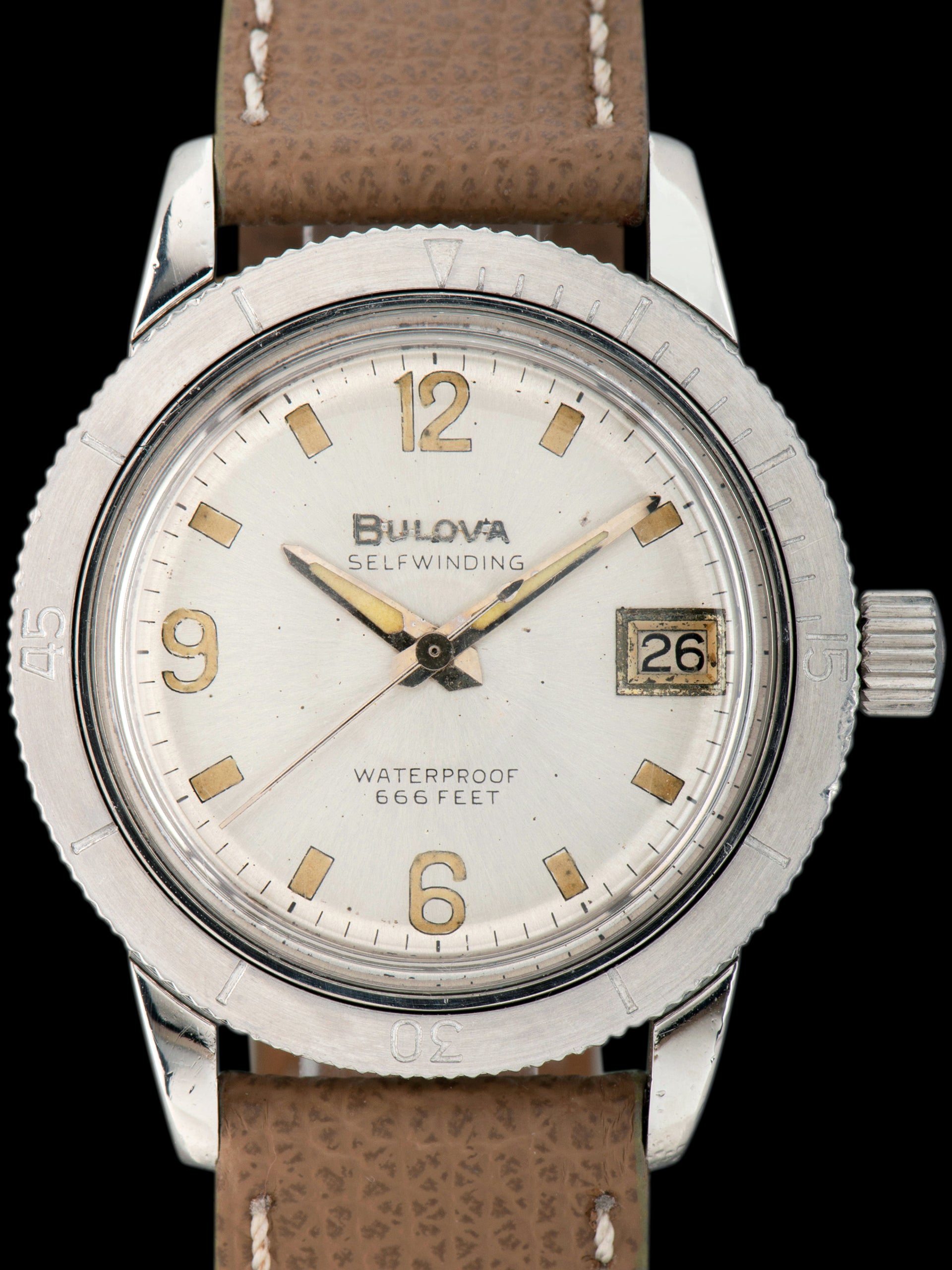 1965 Bulova Snorkel Skindiver (Ref. 386-1) “Devil Diver”