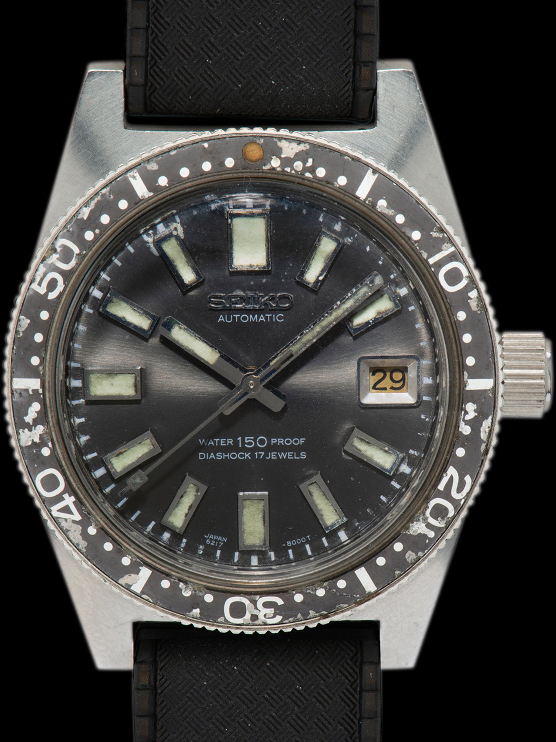 1967 Seiko Diver 62MAS (Ref. 6217-8001) "Big Crown"