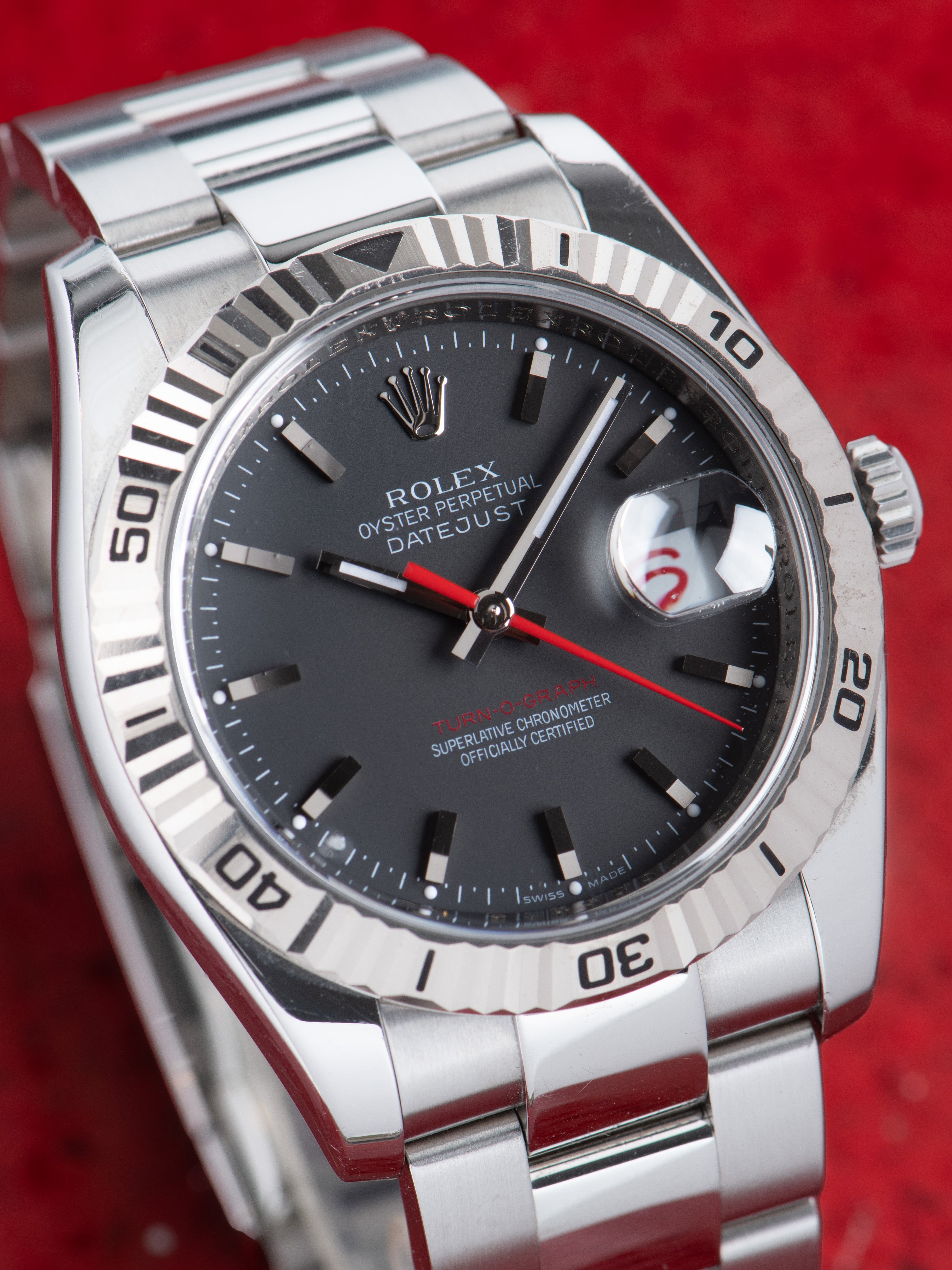 ROLLIE WATCH OUT！ Rolex Datejust Turn-O-Graph 
