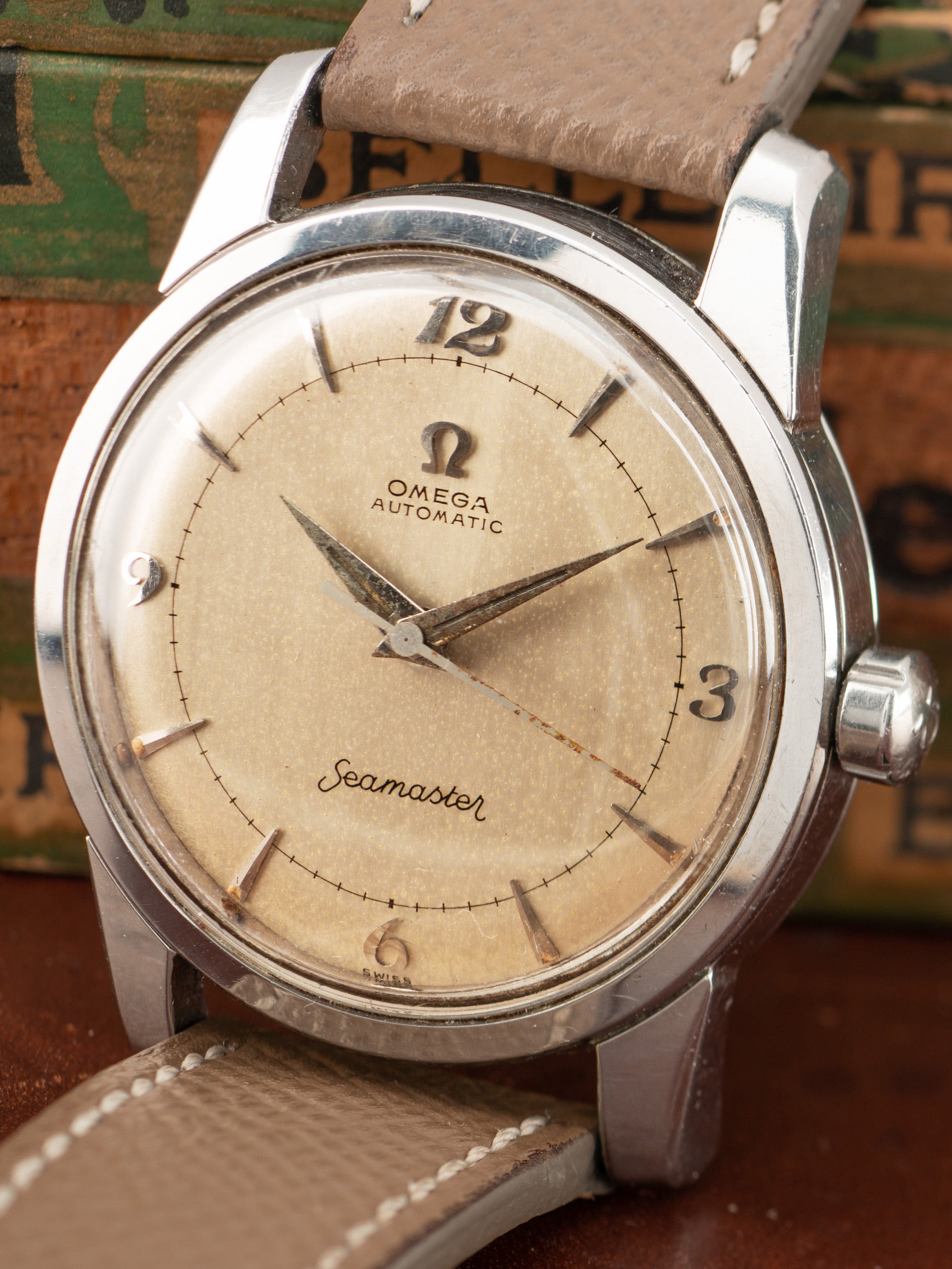 オメガ Seamaster Ref.2846-1SC Cal.501 1954年 3-9-12