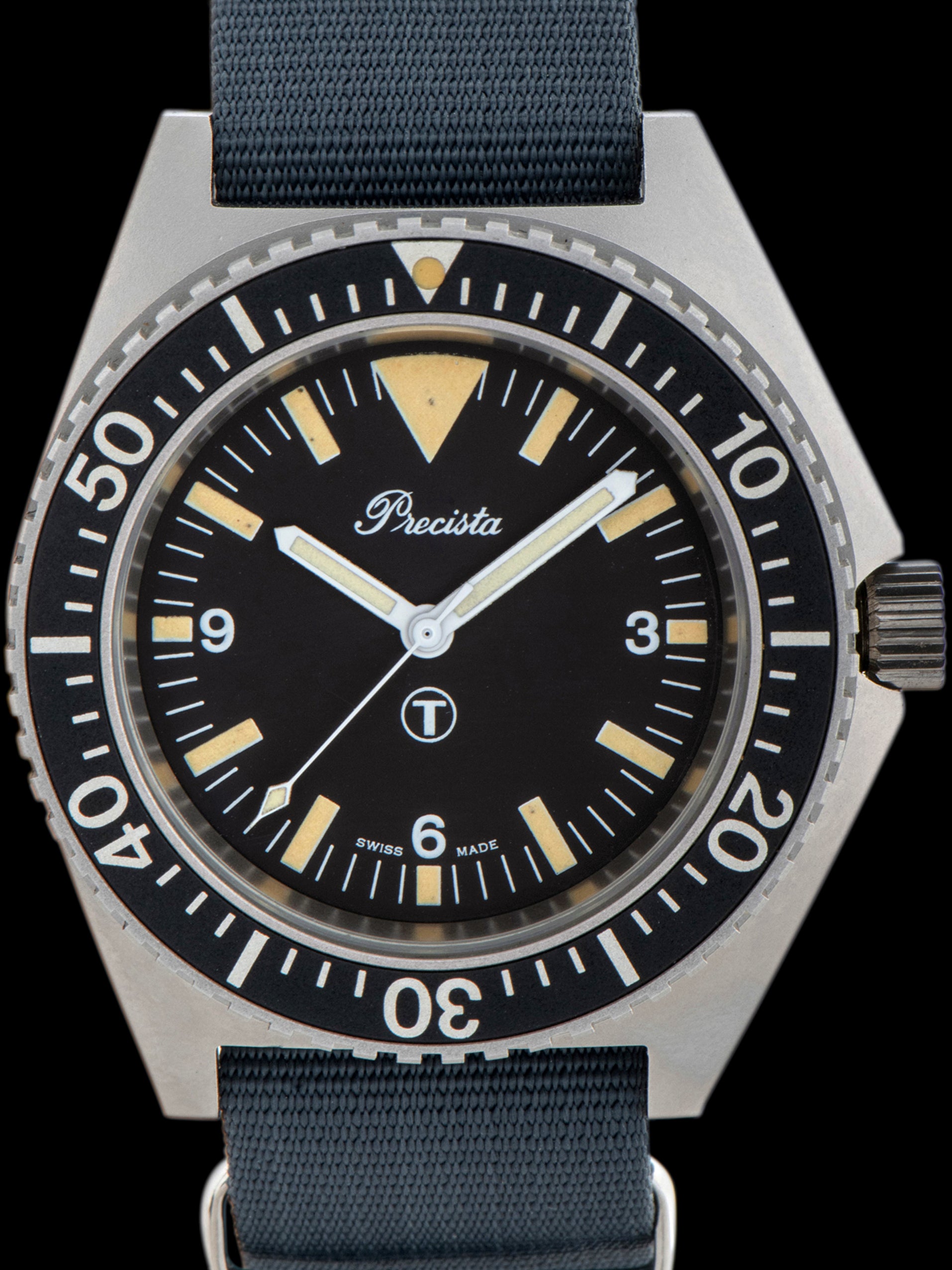 1990s Precista Royal Navy Diver (6645-99-757-3314) “Sterile Case Back”