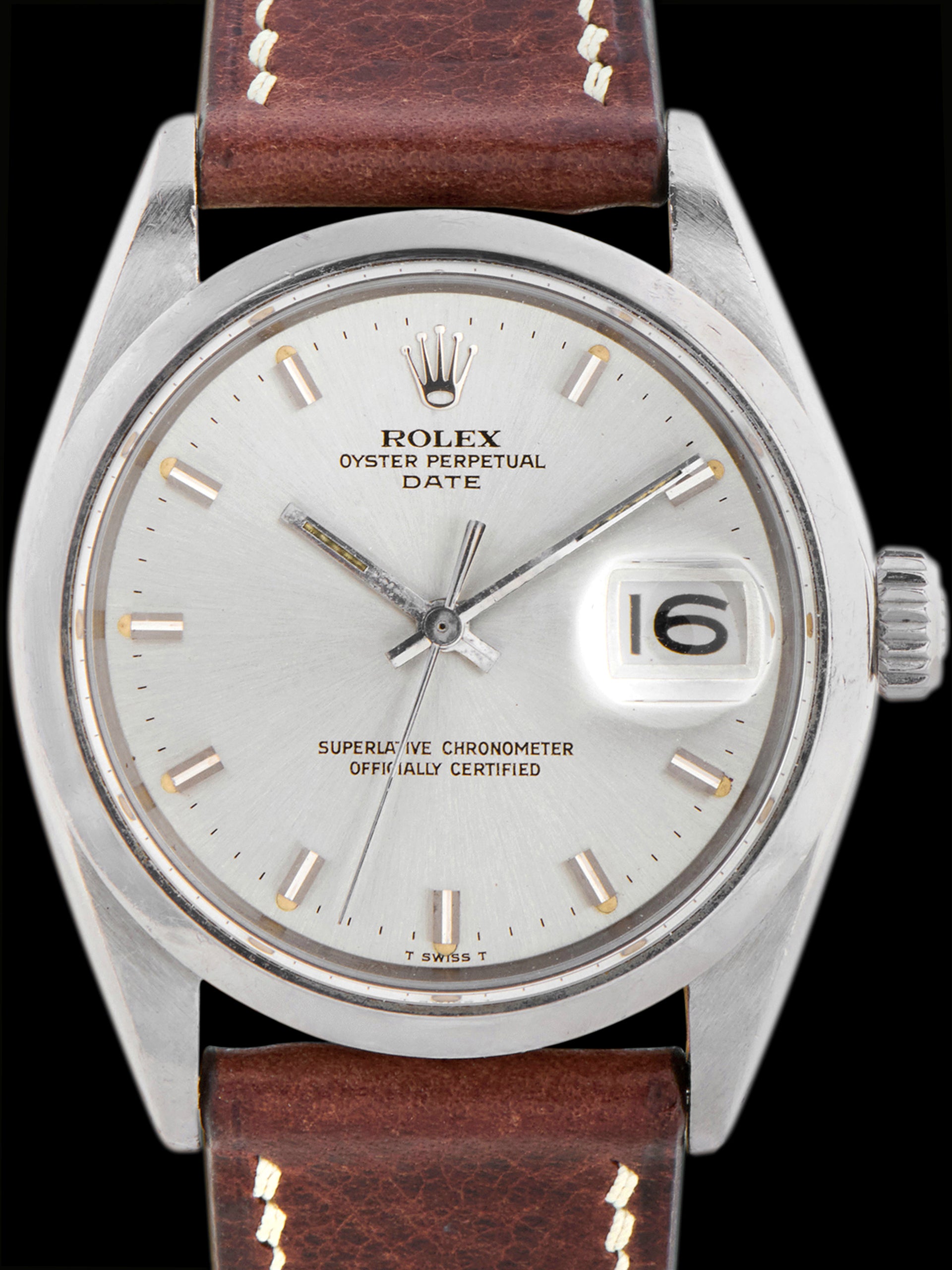 1970 Rolex Oyster-Perpetual Date (Ref. 1500) Silver Dial