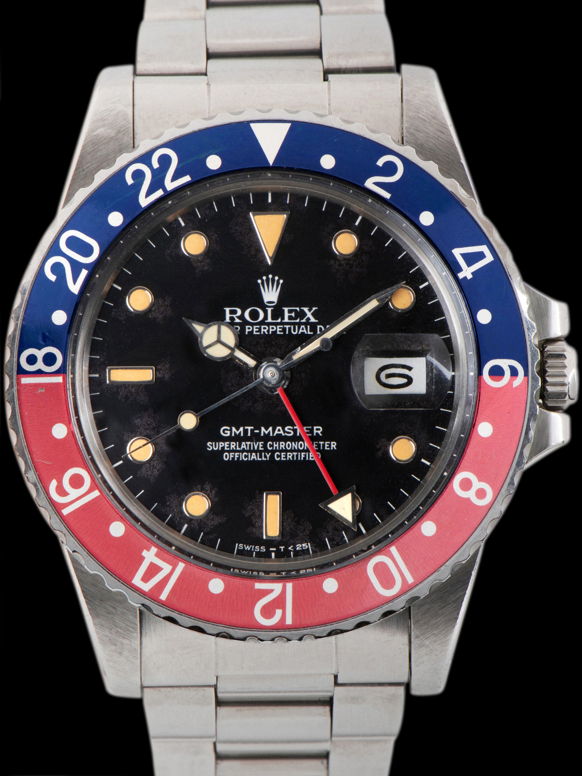 *Unpolished* 1984 Rolex GMT-Master (Ref. 16750) W/ "Pumpkin" Patina